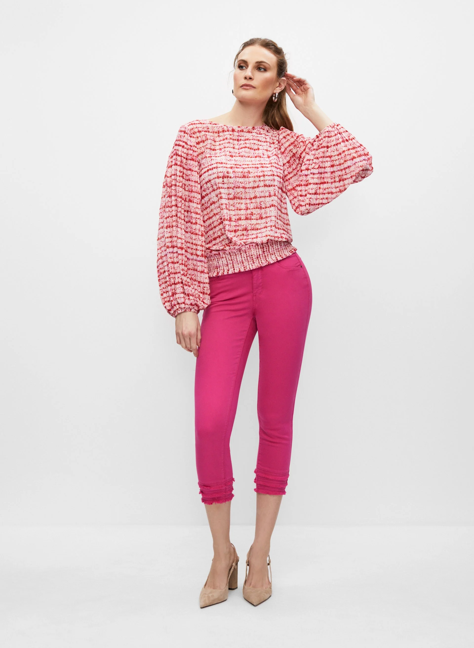 Frank Lyman - Ruffle Hem Jeans - Image 3