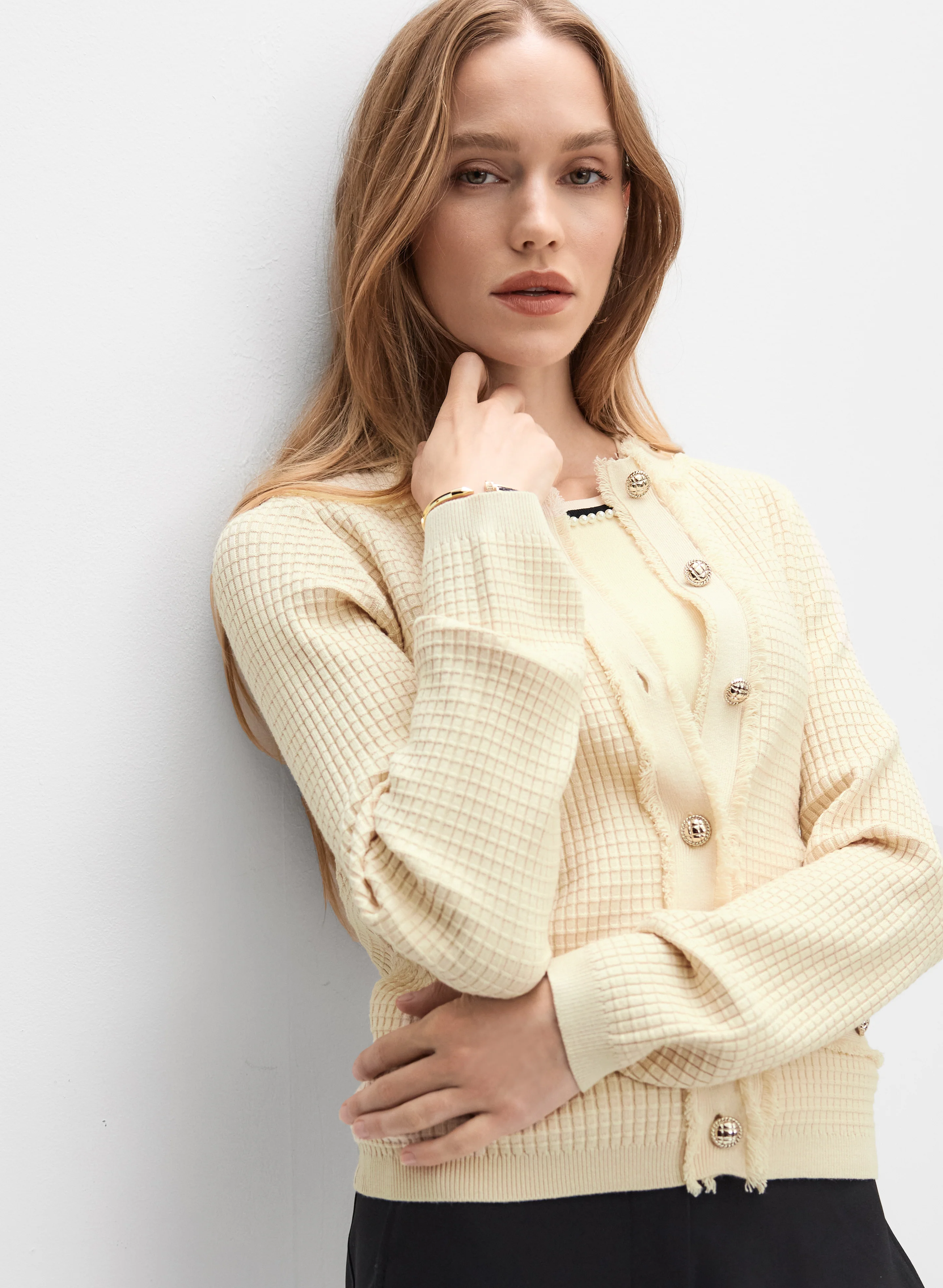 Fringe Detail Cardigan - Image 5
