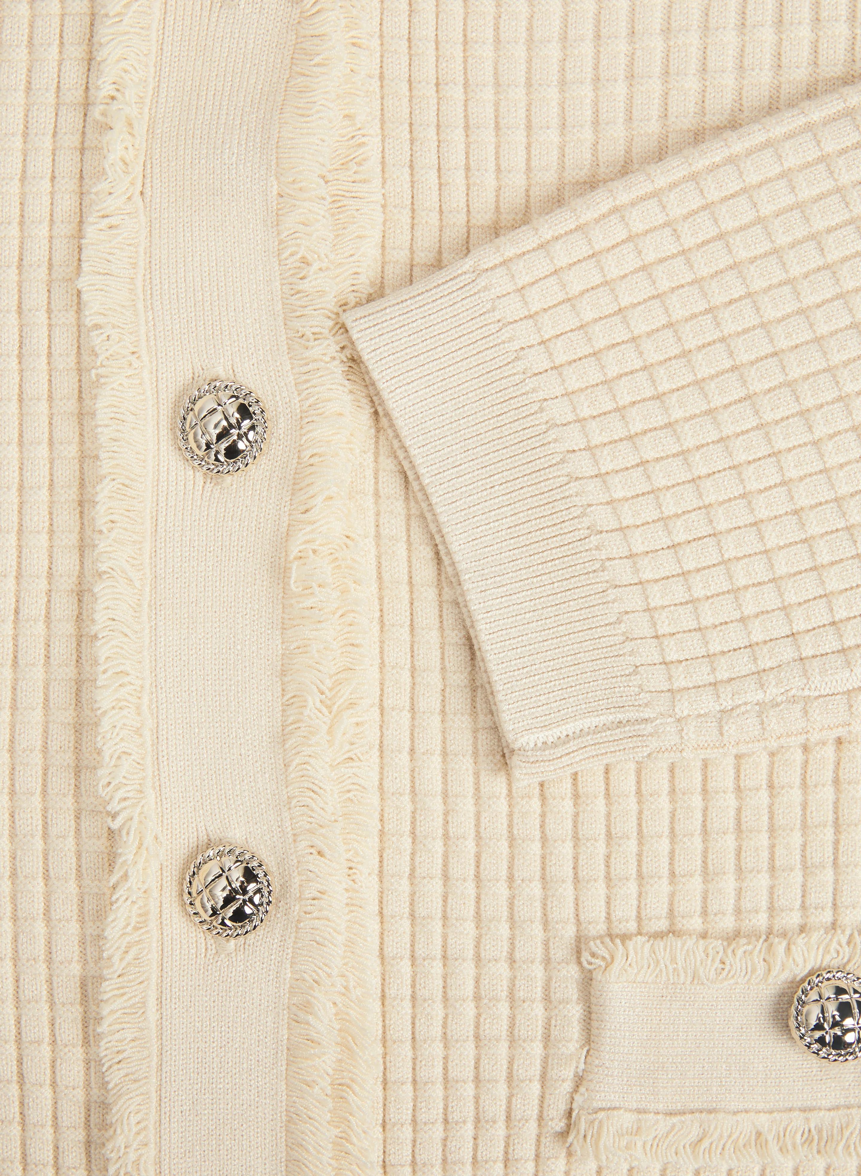 Fringe Detail Cardigan - Image 7