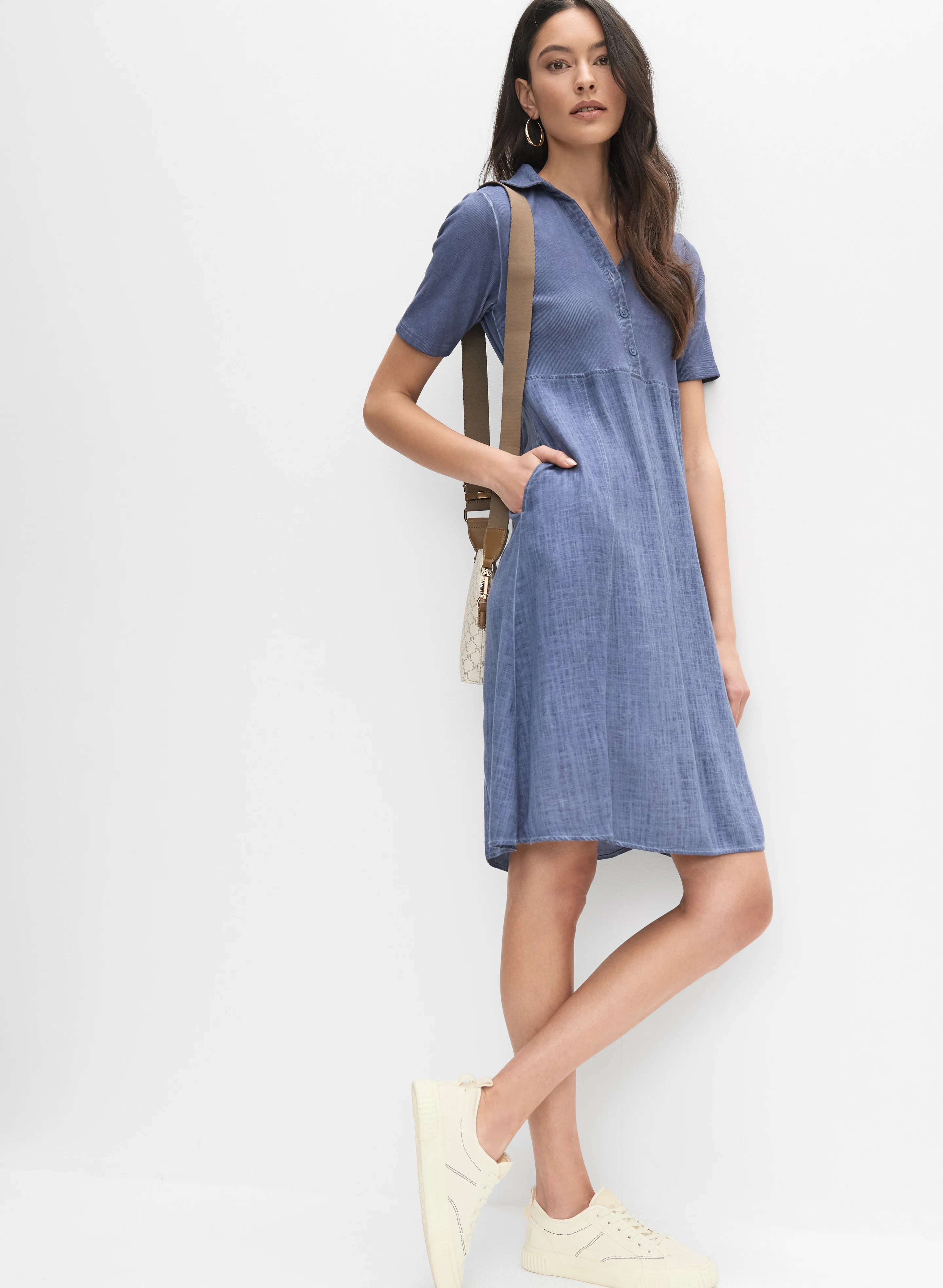 Garment-Washed Dress - Image 2