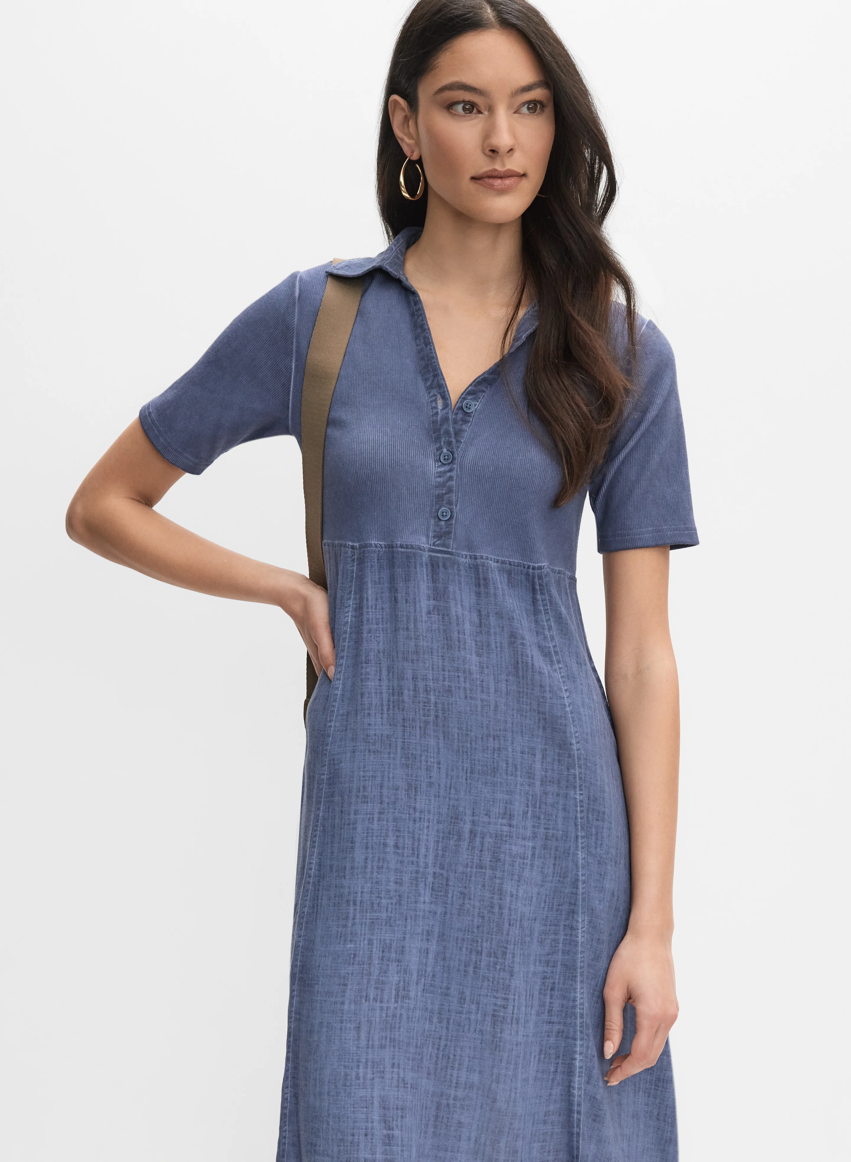 Garment-Washed Dress - Image 5