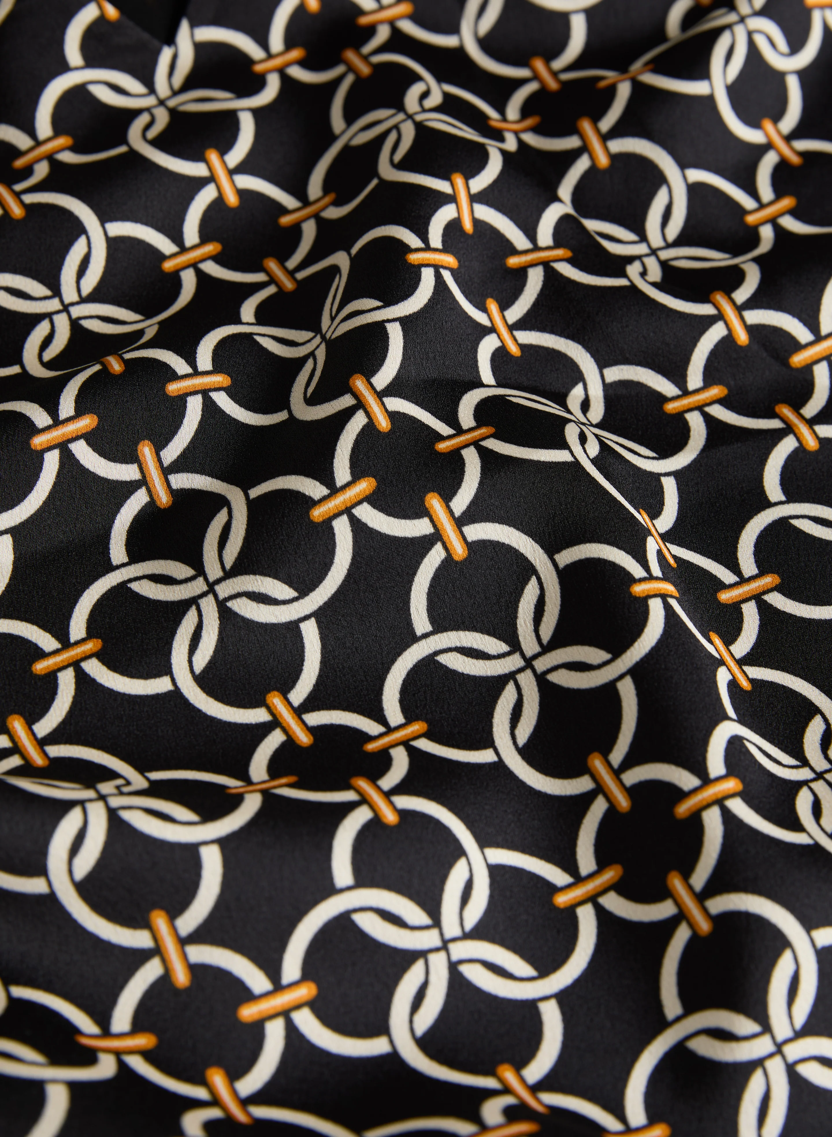 Geometric Print Long Sleeve Dress - Image 7