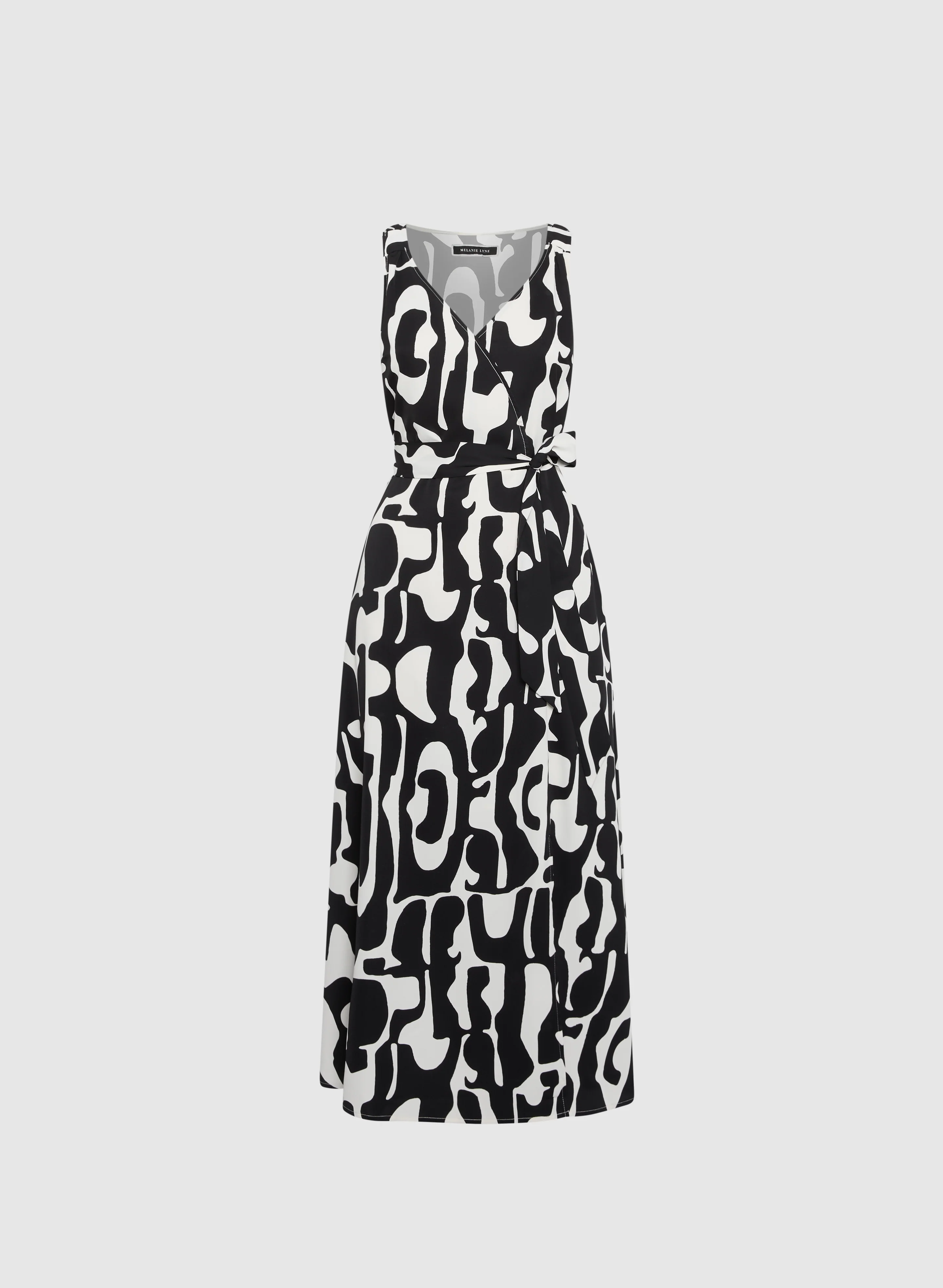 Geometric Print Midi Dress - Image 6