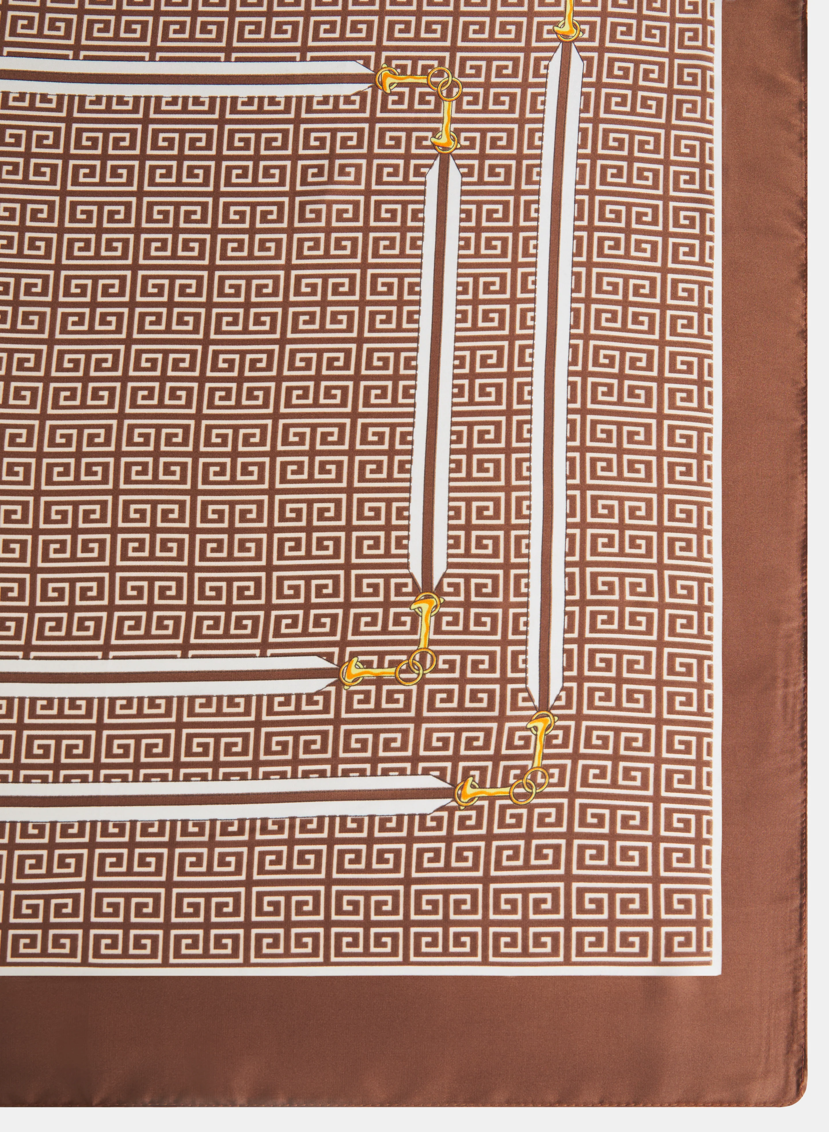 Geometric Print Scarf - Image 3