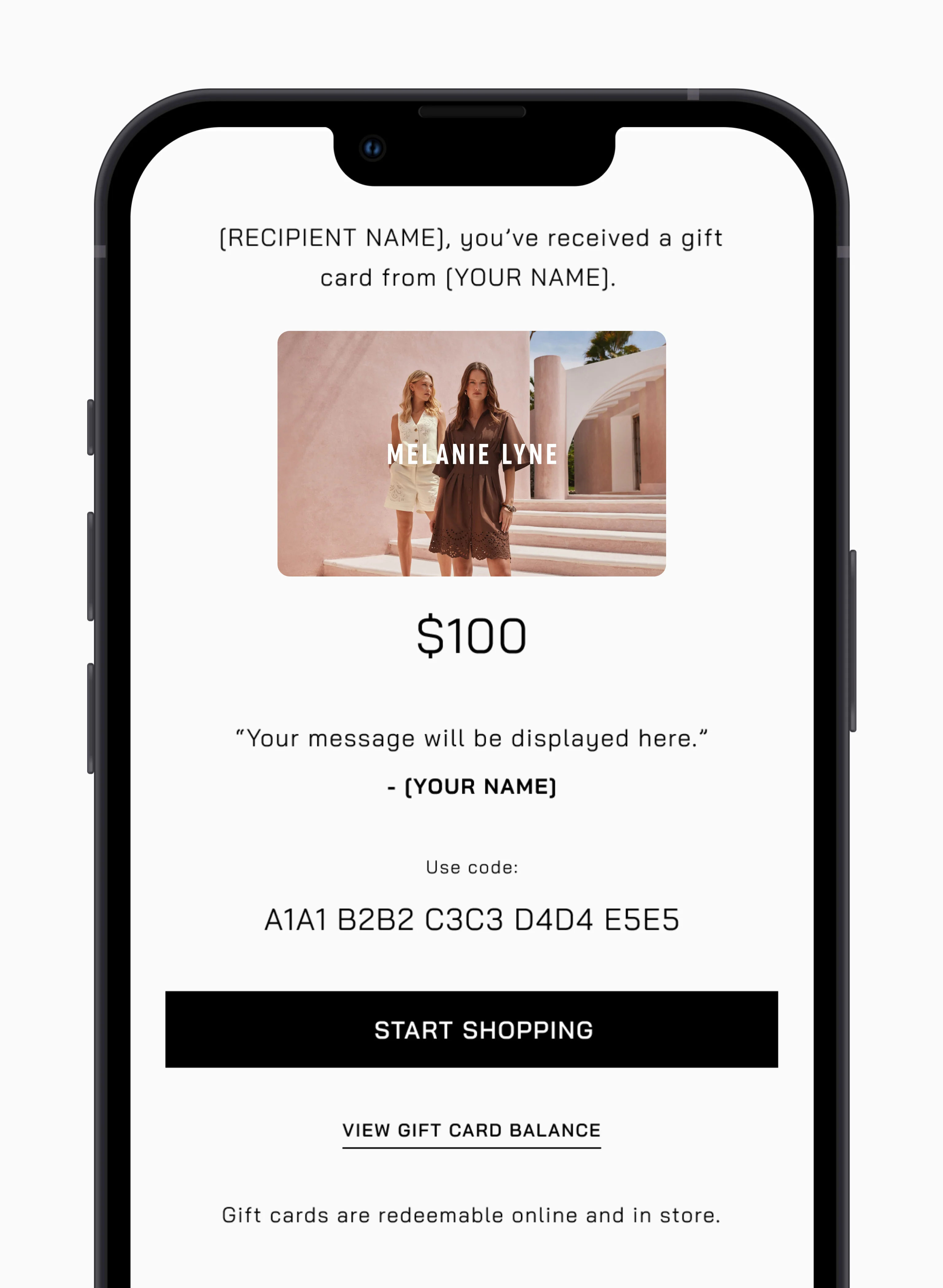 Gift Card - Melanie Lyne - Image 2