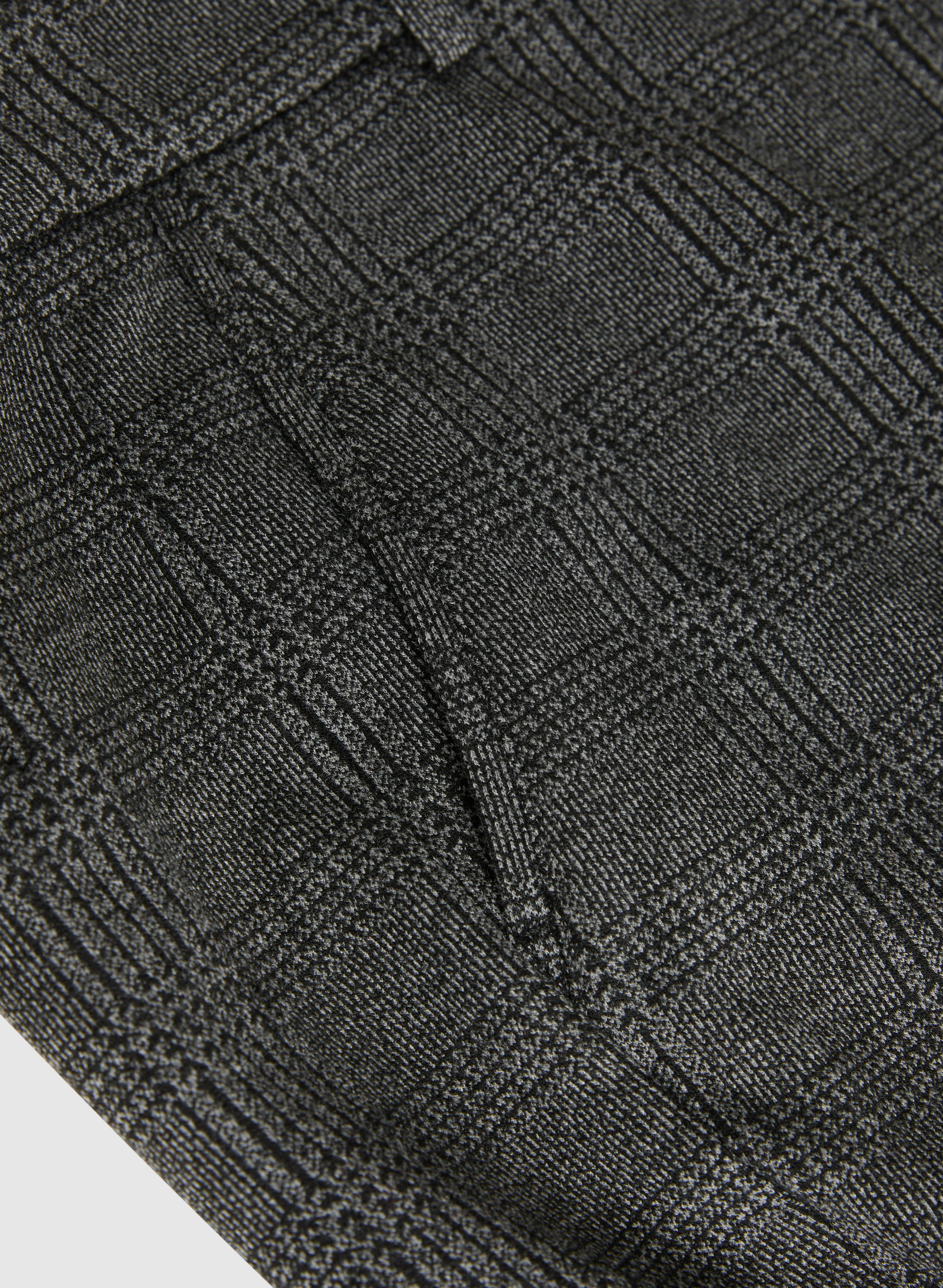 Giselle Plaid Slim-Leg Pants - Image 7
