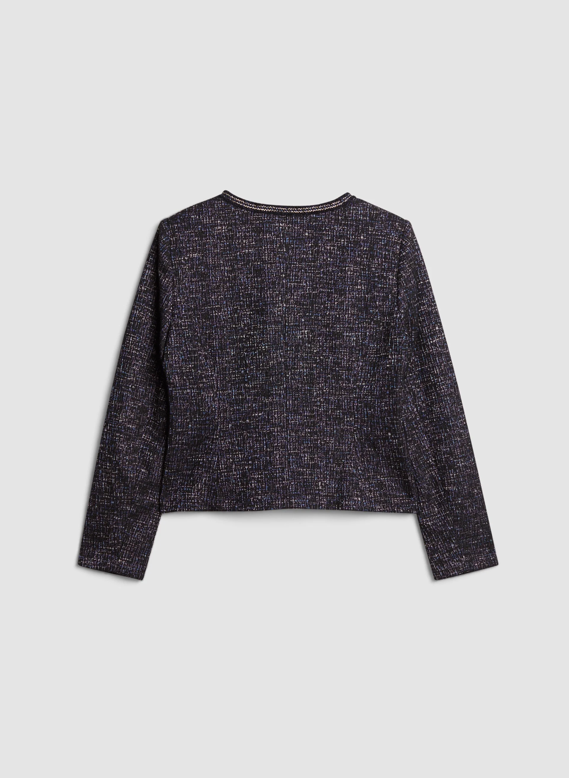 Gold Trim Tweed Jacket - Image 7