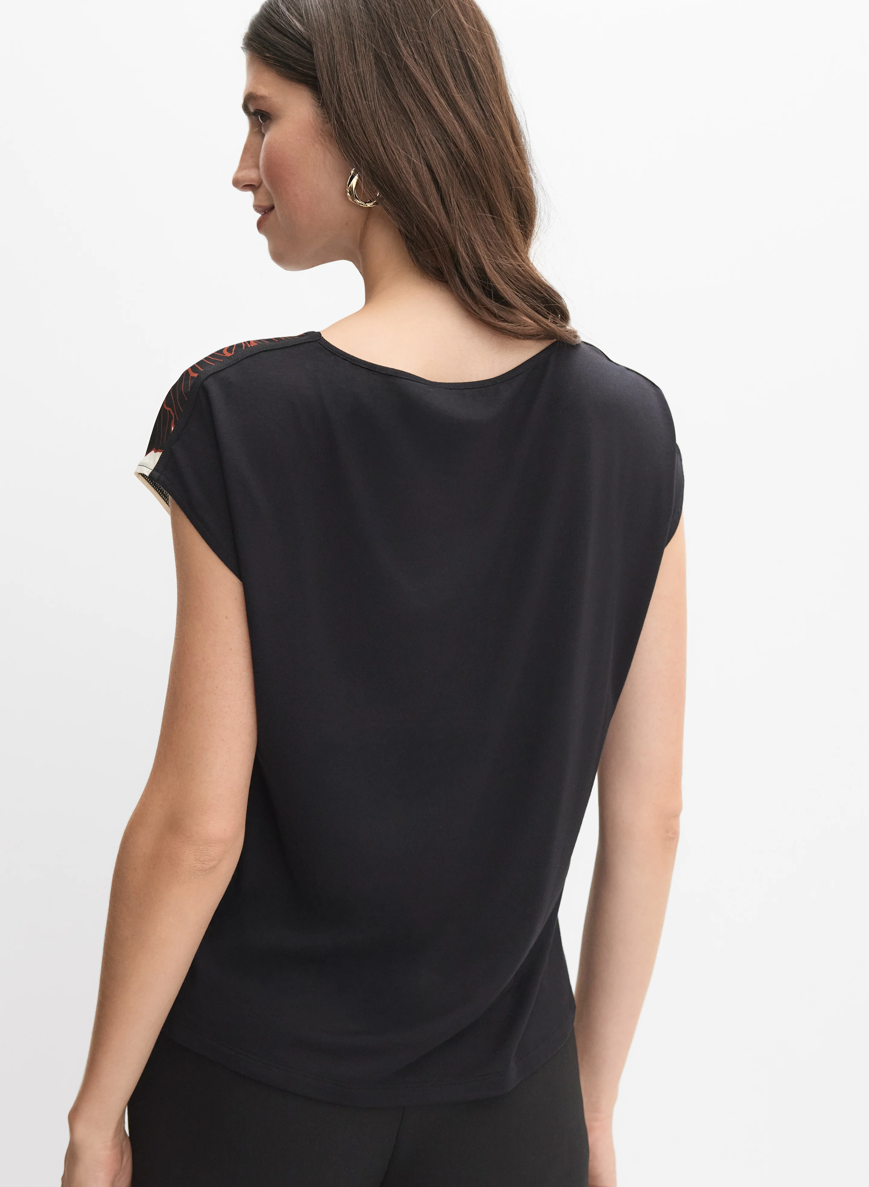 Graphic Floral Top - Image 4