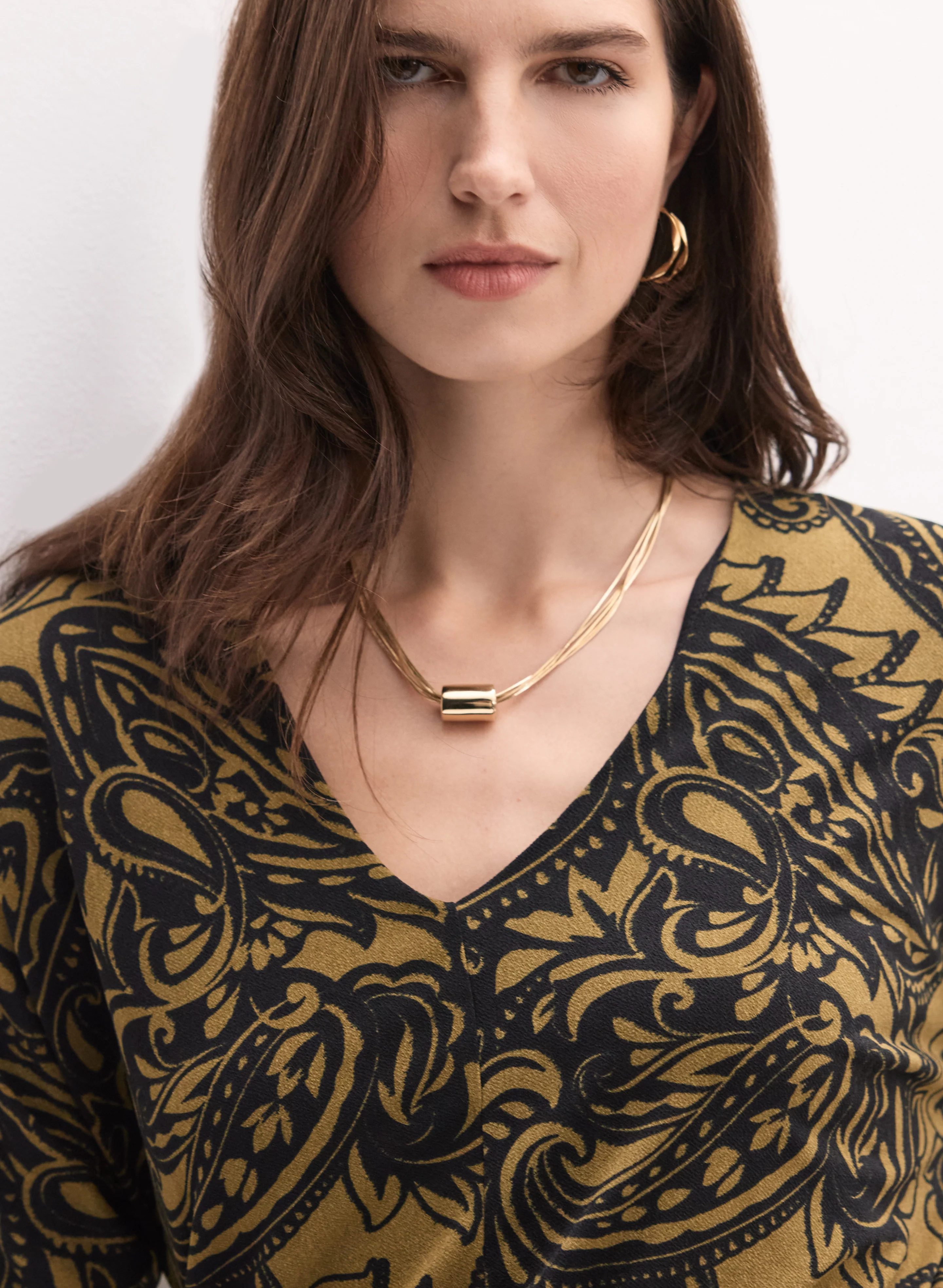 Graphic Paisley Print Top - Image 2