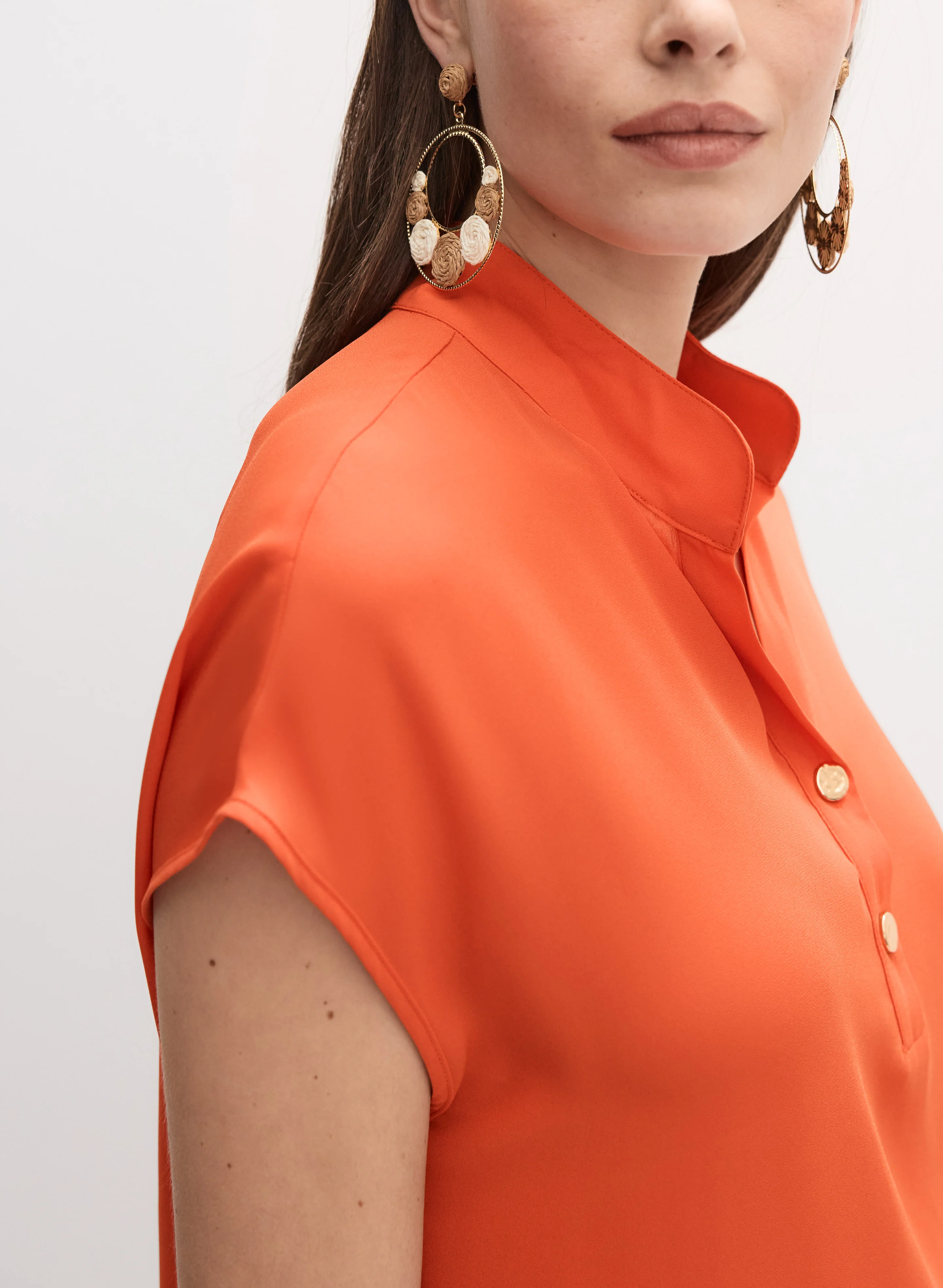 Half-Button Blouse - Image 2