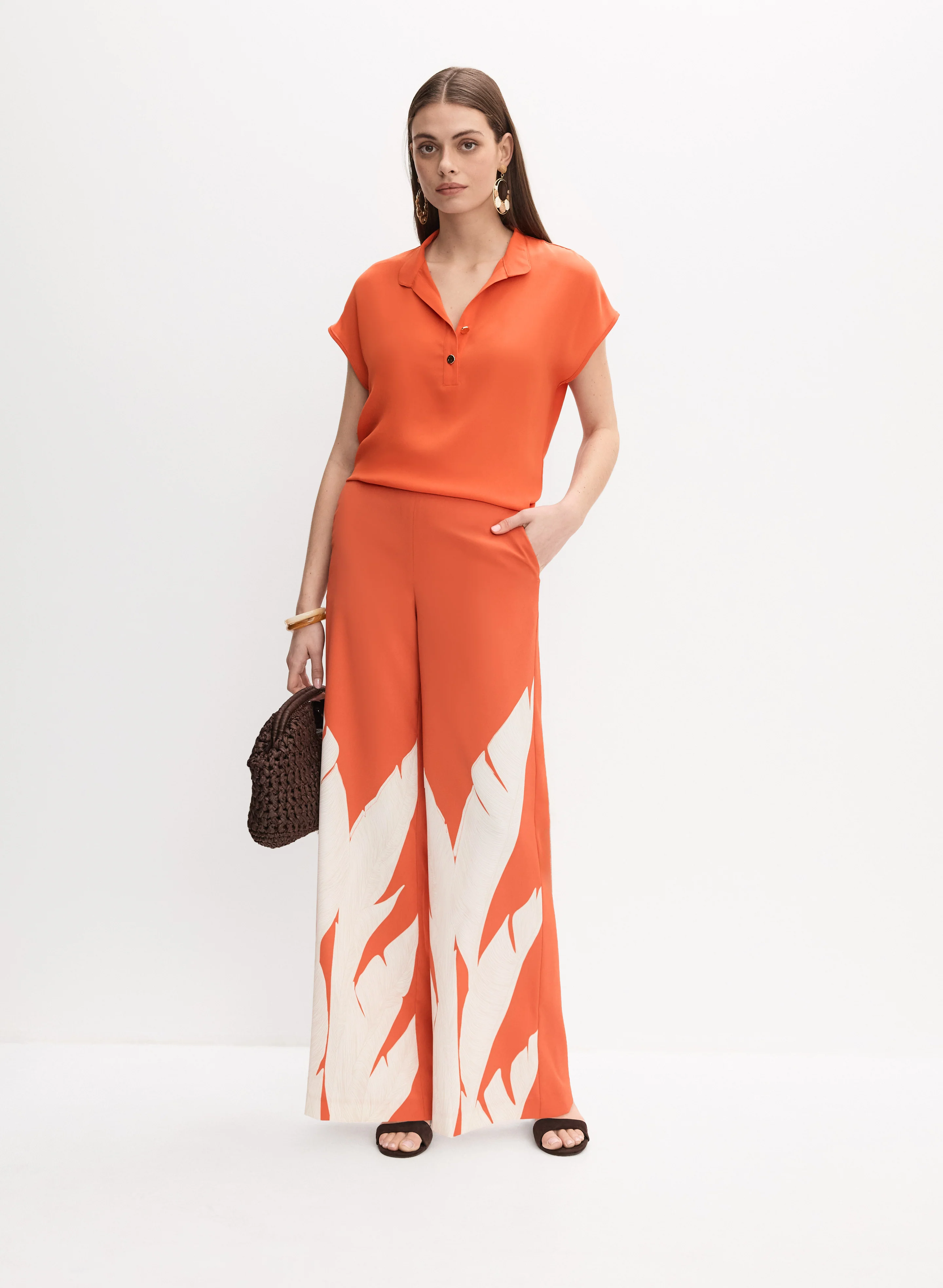 Half-Button Blouse - Image 3