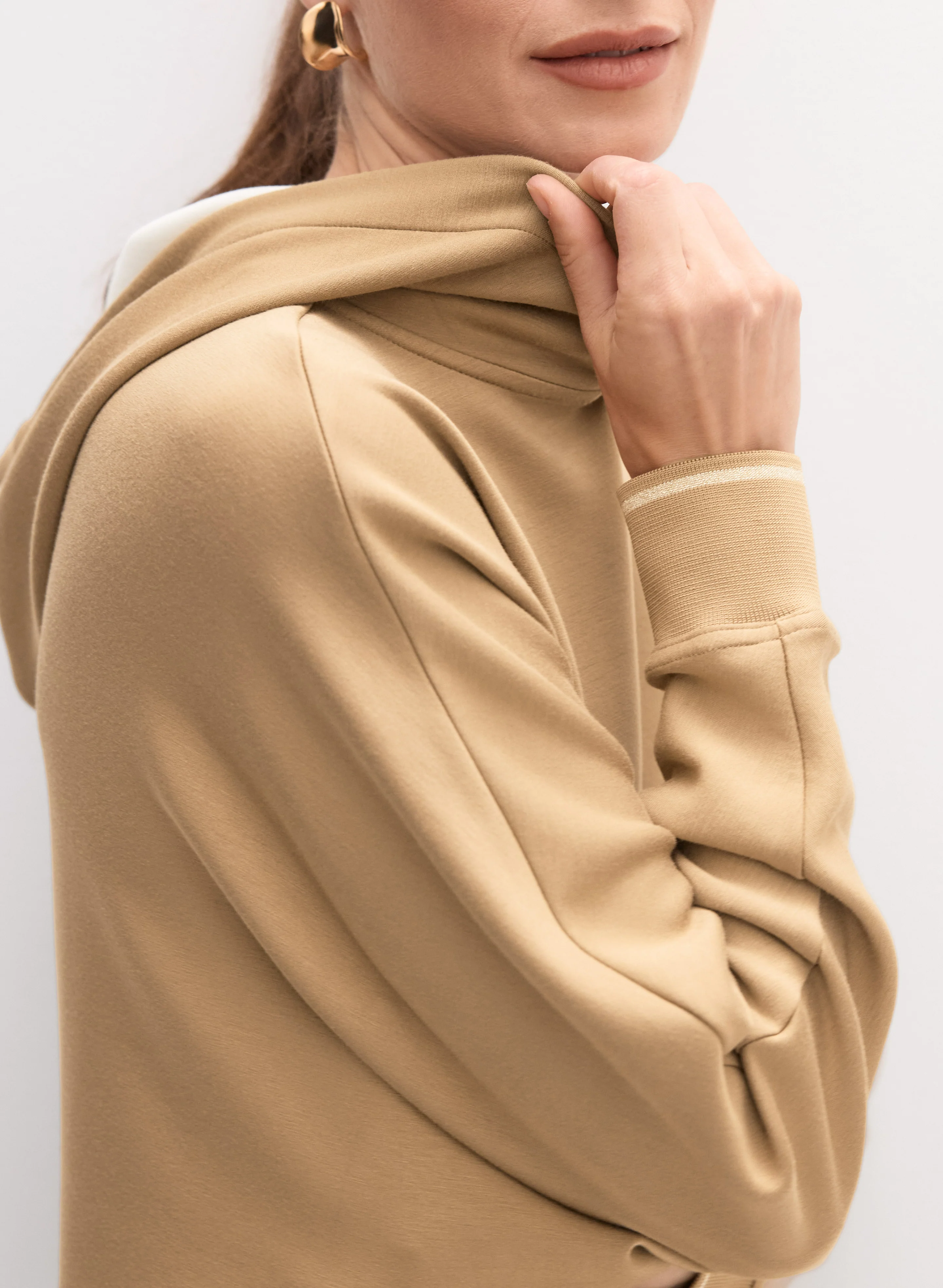 Hooded Pullover Top - Image 3