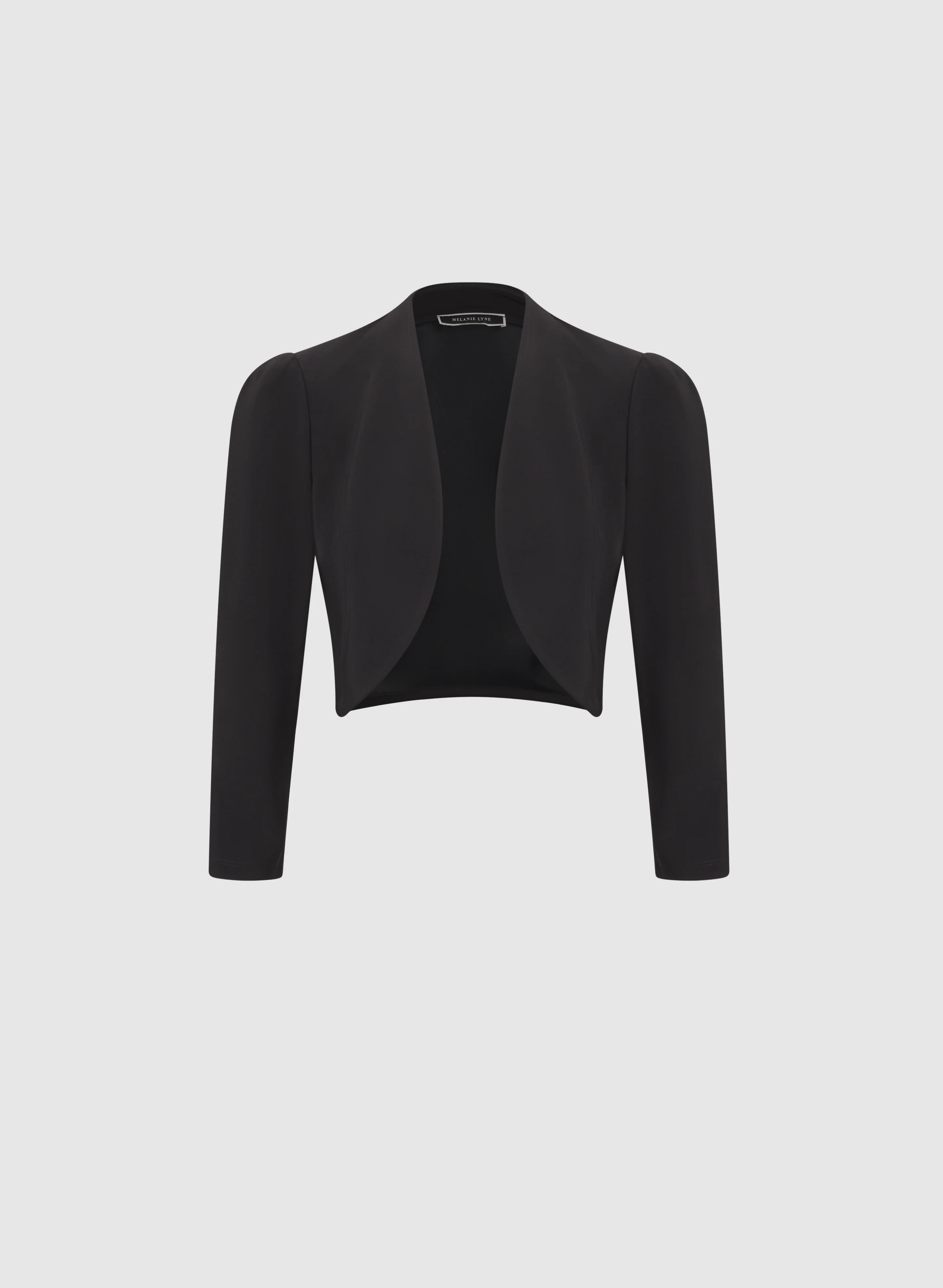 Jersey Puffed Sleeve Bolero - Image 6