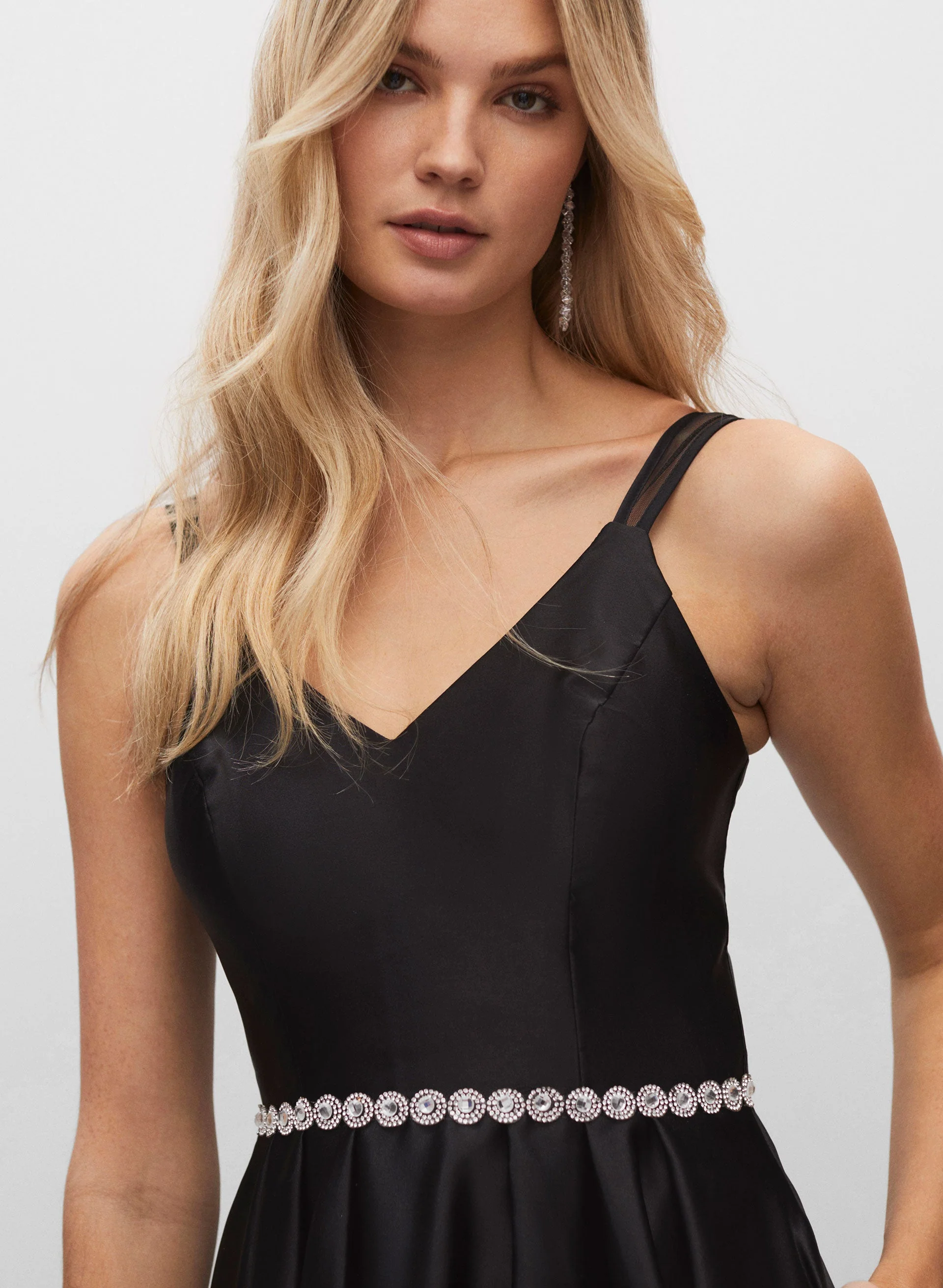 Jewel Trim Ball Gown - Image 4
