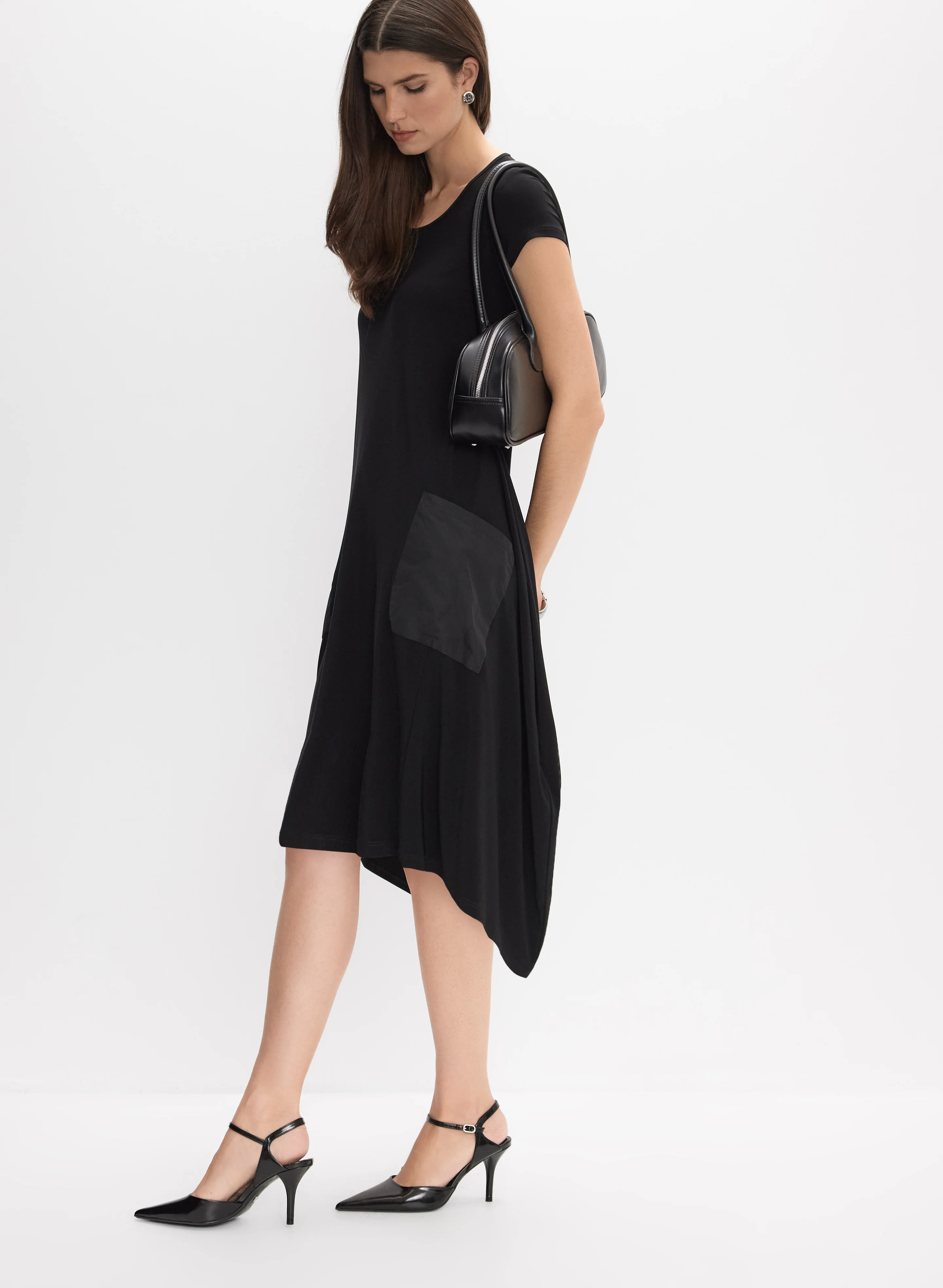 Joseph Ribkoff - A-Line Jersey Dress - Image 3