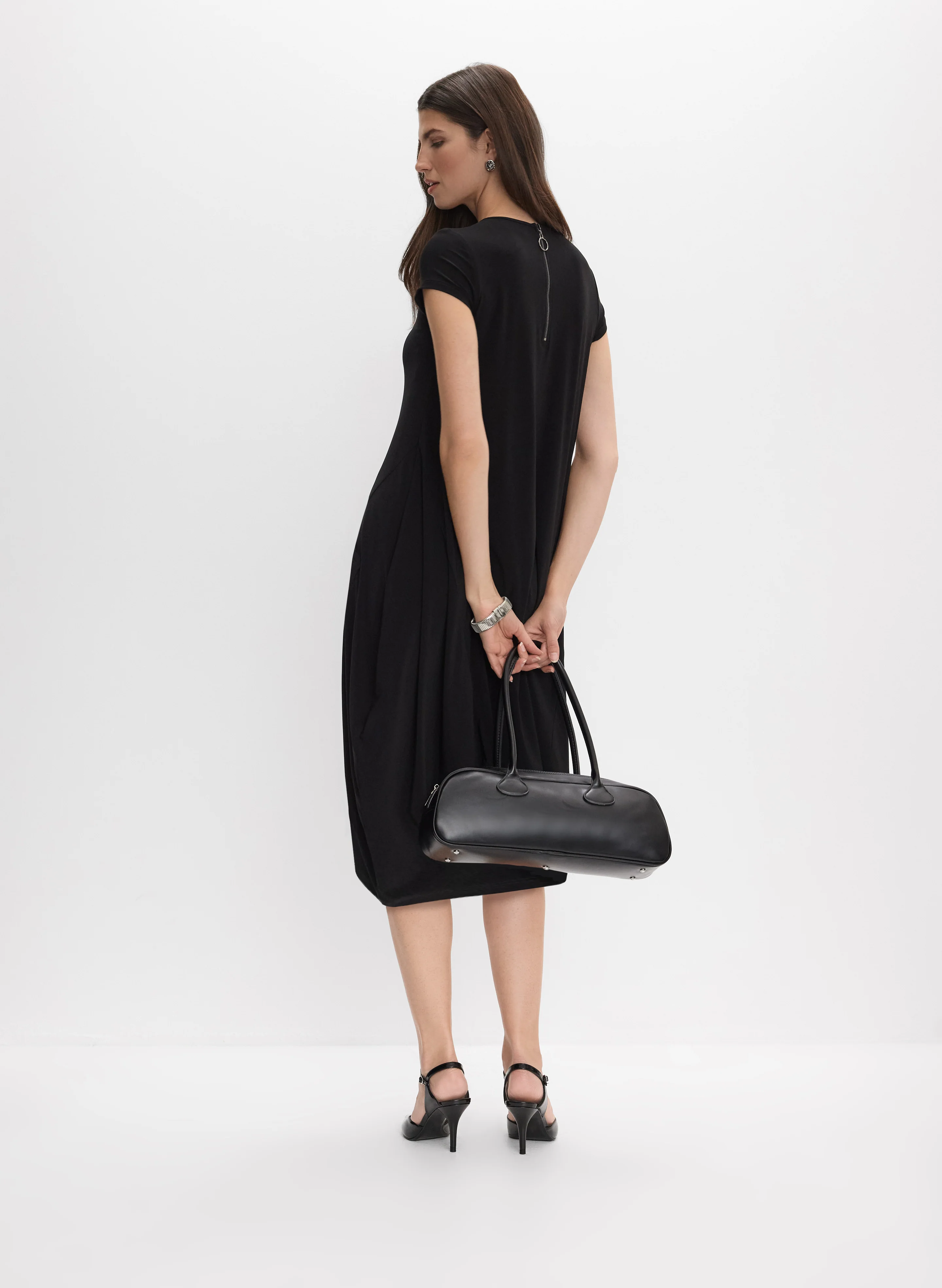 Joseph Ribkoff - A-Line Jersey Dress - Image 5