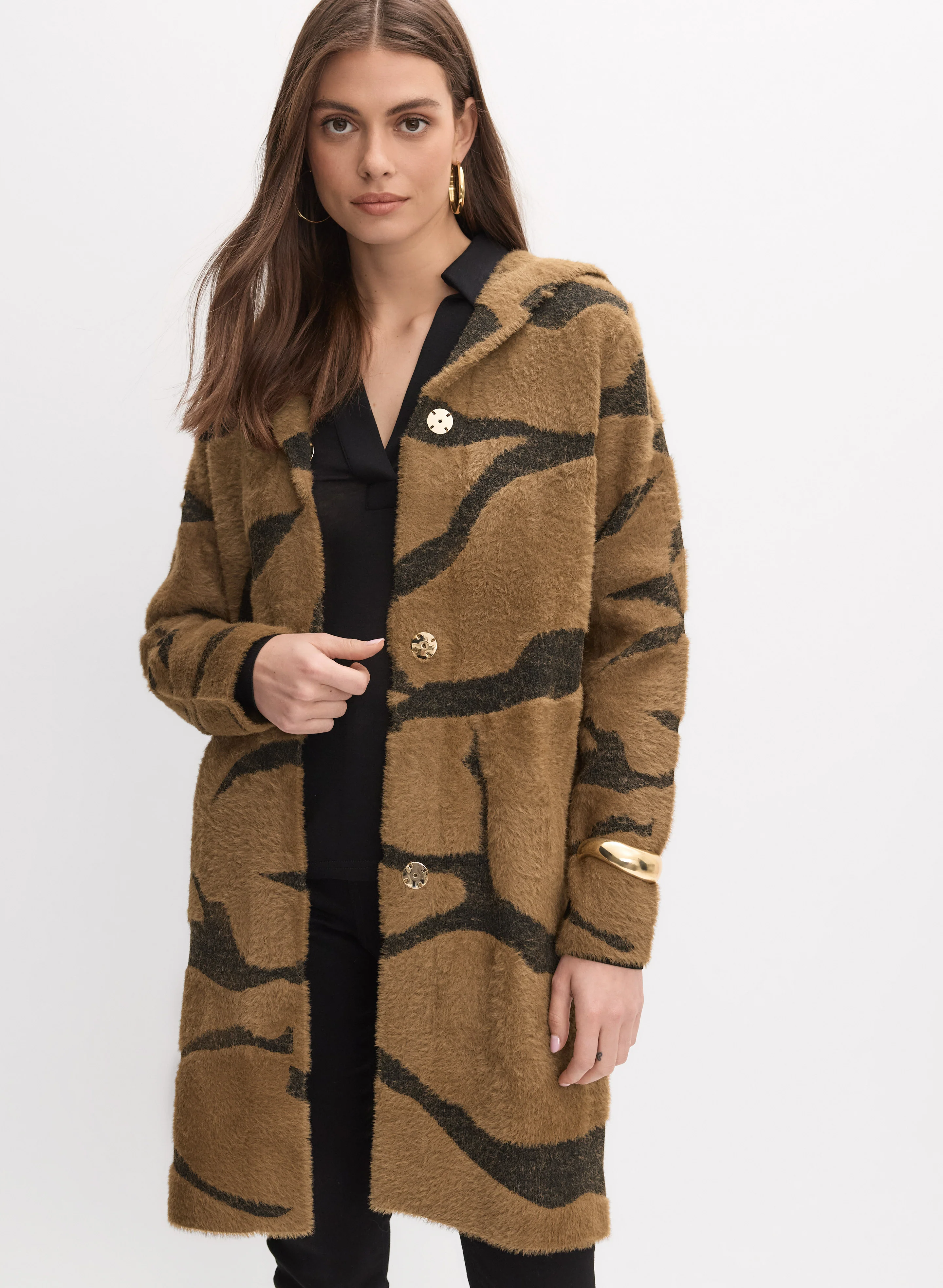 Joseph Ribkoff - Animal Pattern Coat