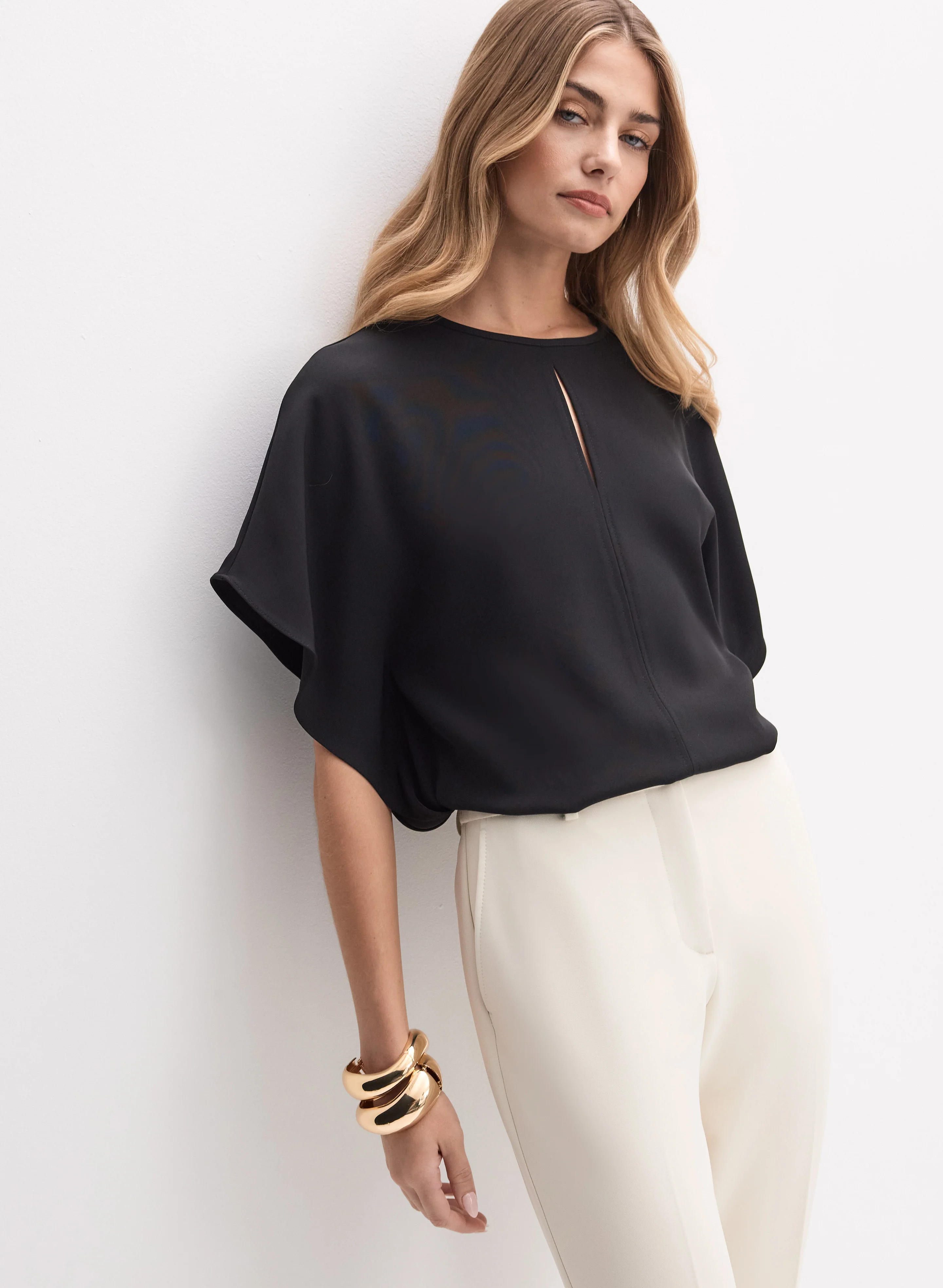 Joseph Ribkoff - Batwing Sleeve Blouse