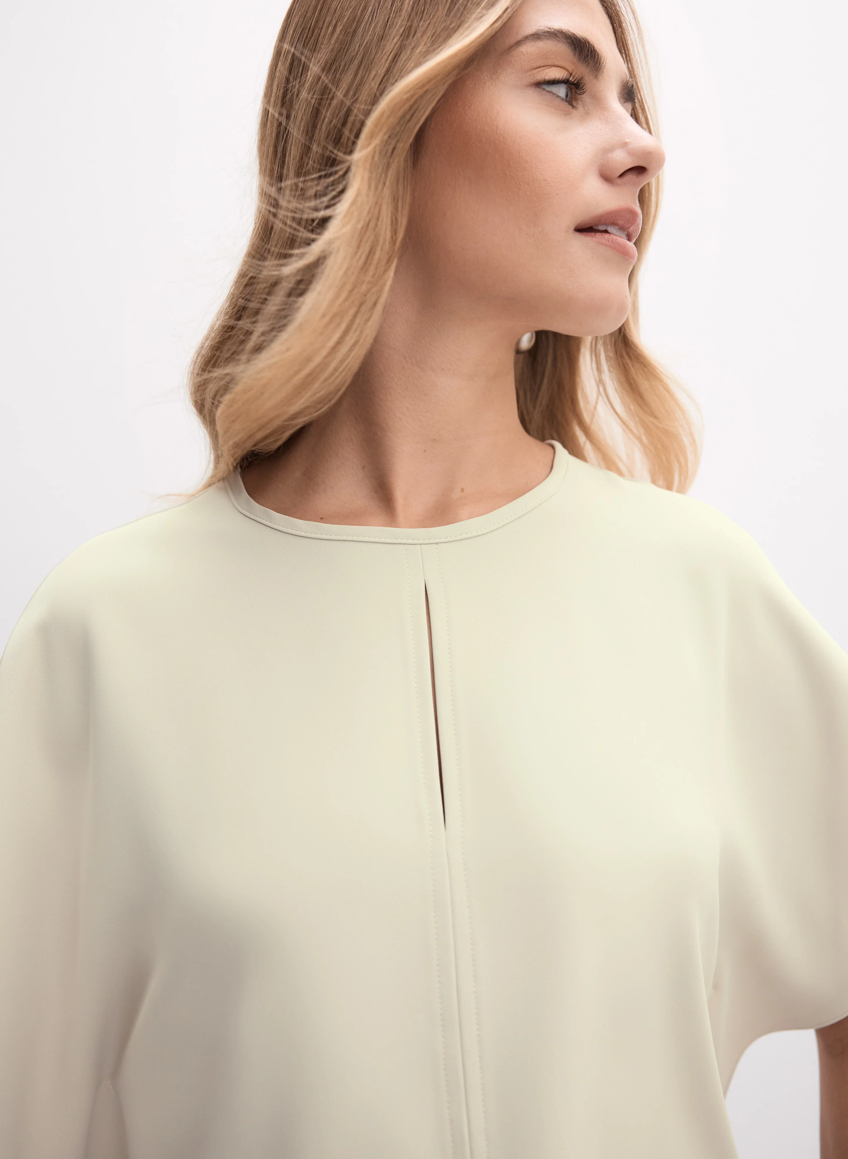 Joseph Ribkoff - Batwing Sleeve Blouse - Image 2