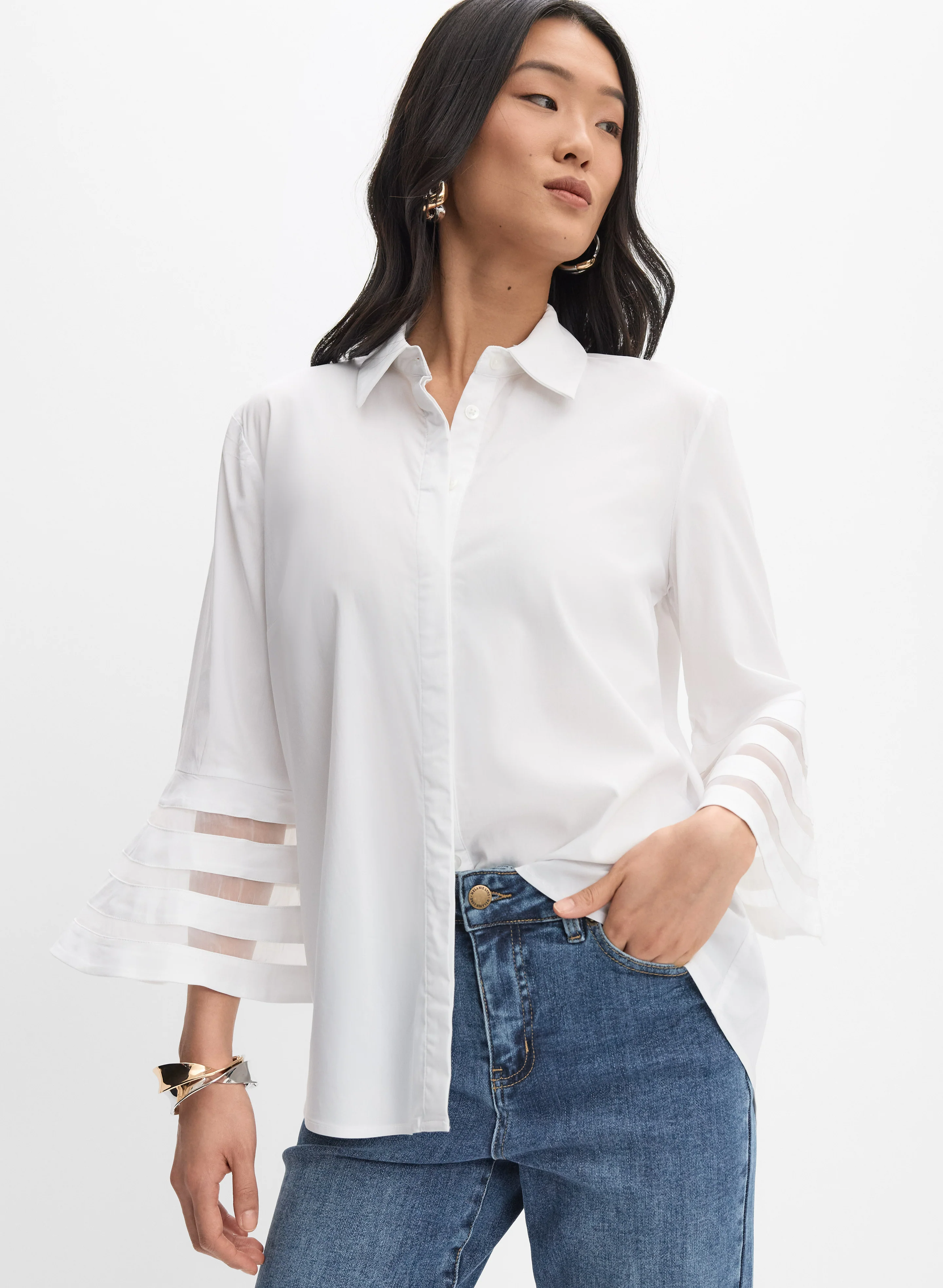 Joseph Ribkoff - Bell Sleeve Blouse