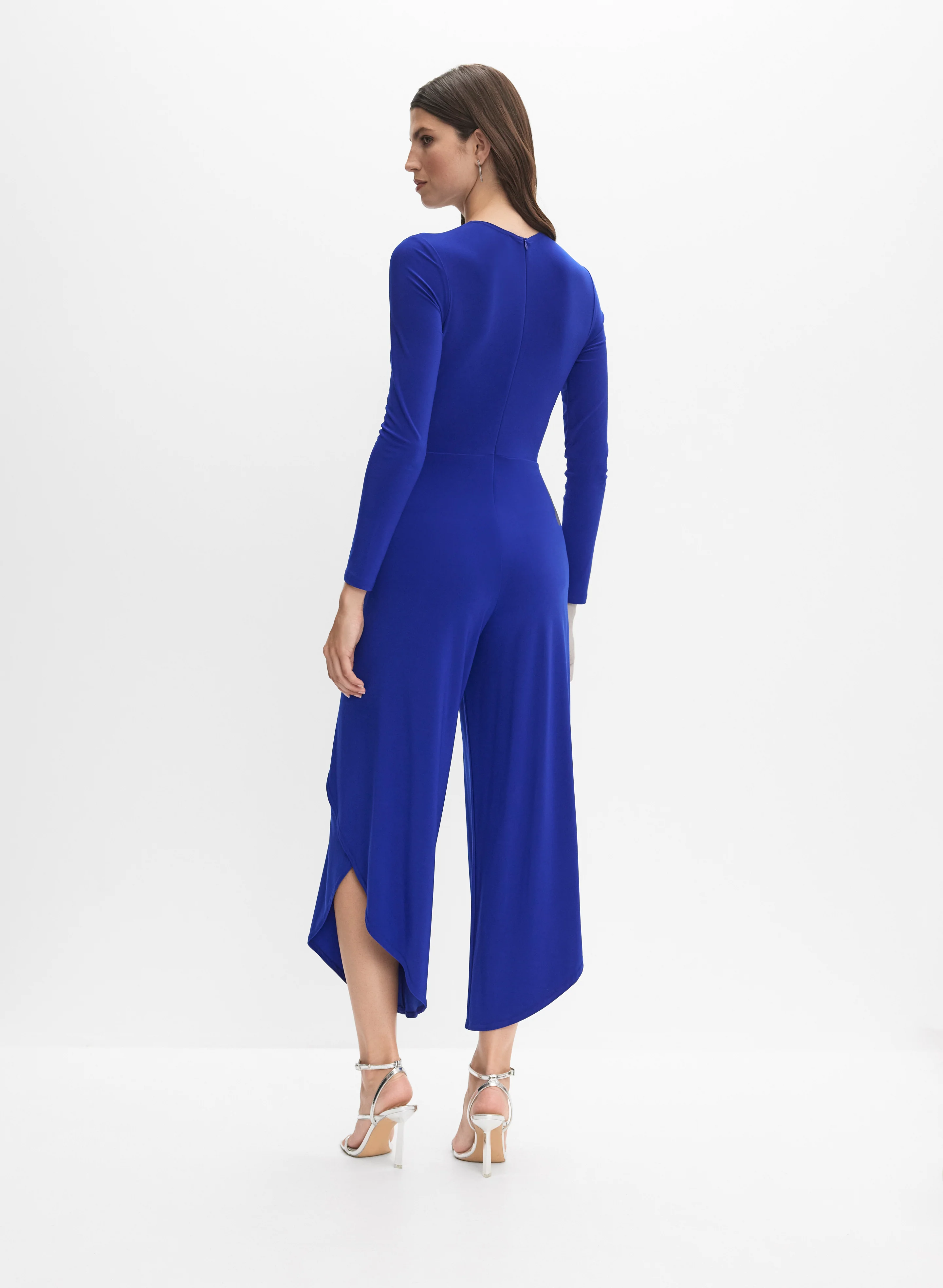 Joseph Ribkoff - Brooch Fastened Jumpsuit - Image 4