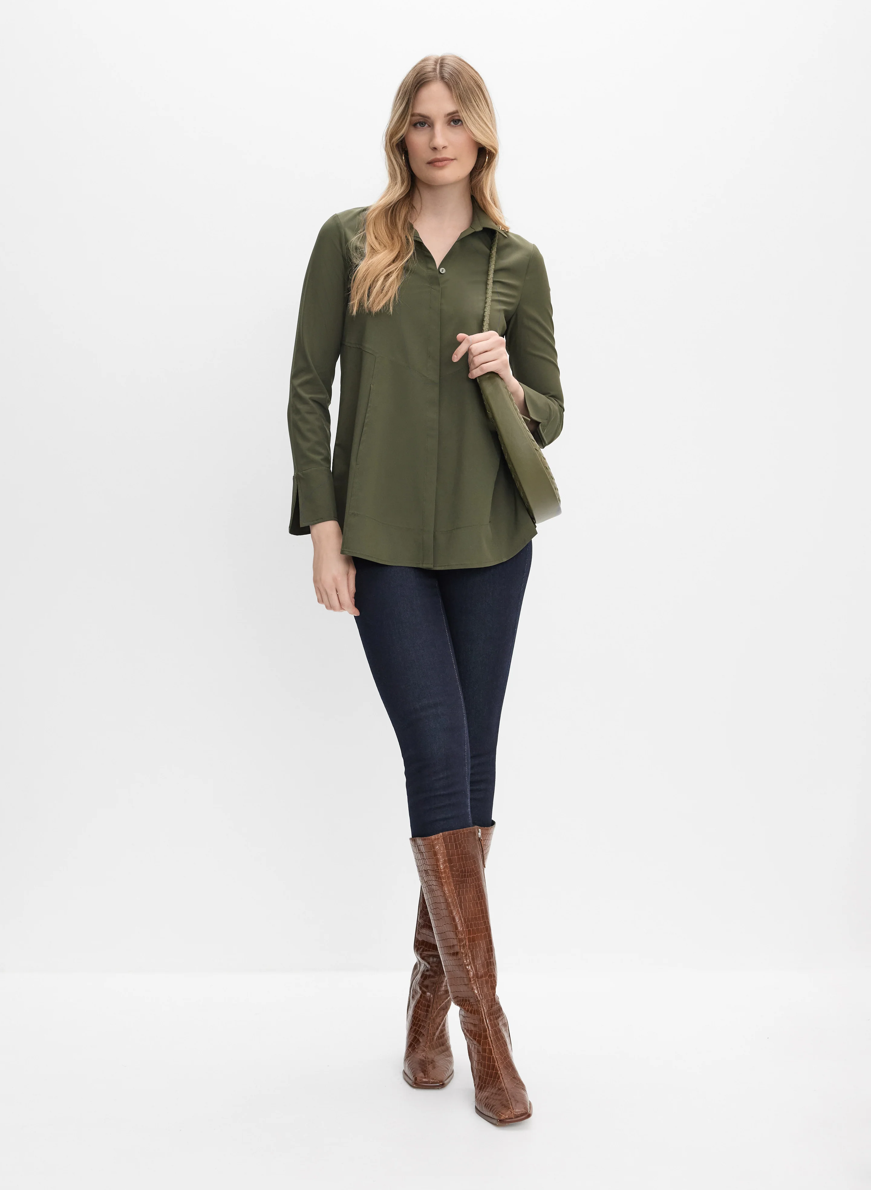 Joseph Ribkoff - Button-Down Blouse - Image 3