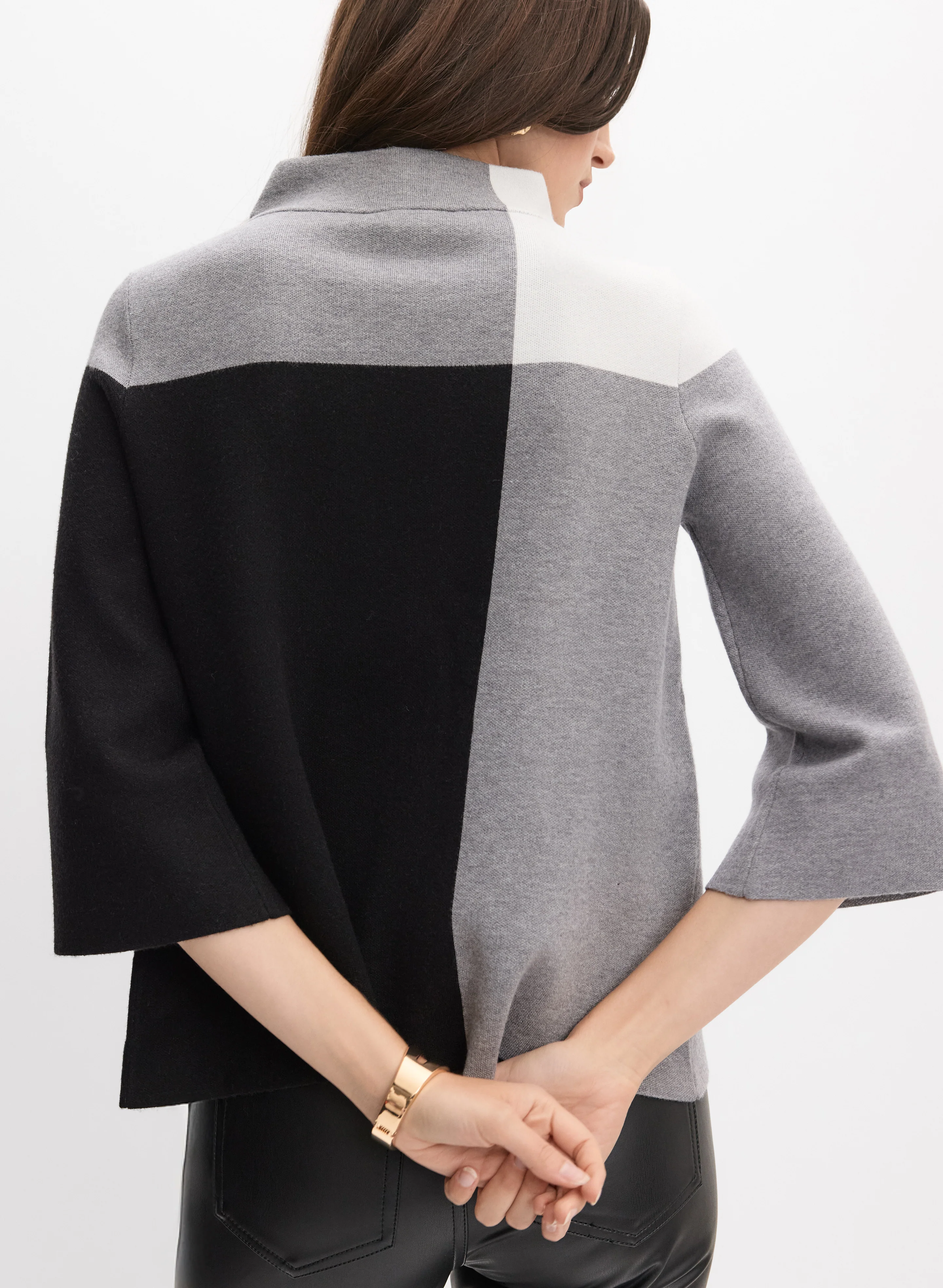 Joseph Ribkoff - Colour Block Sweater - Image 4