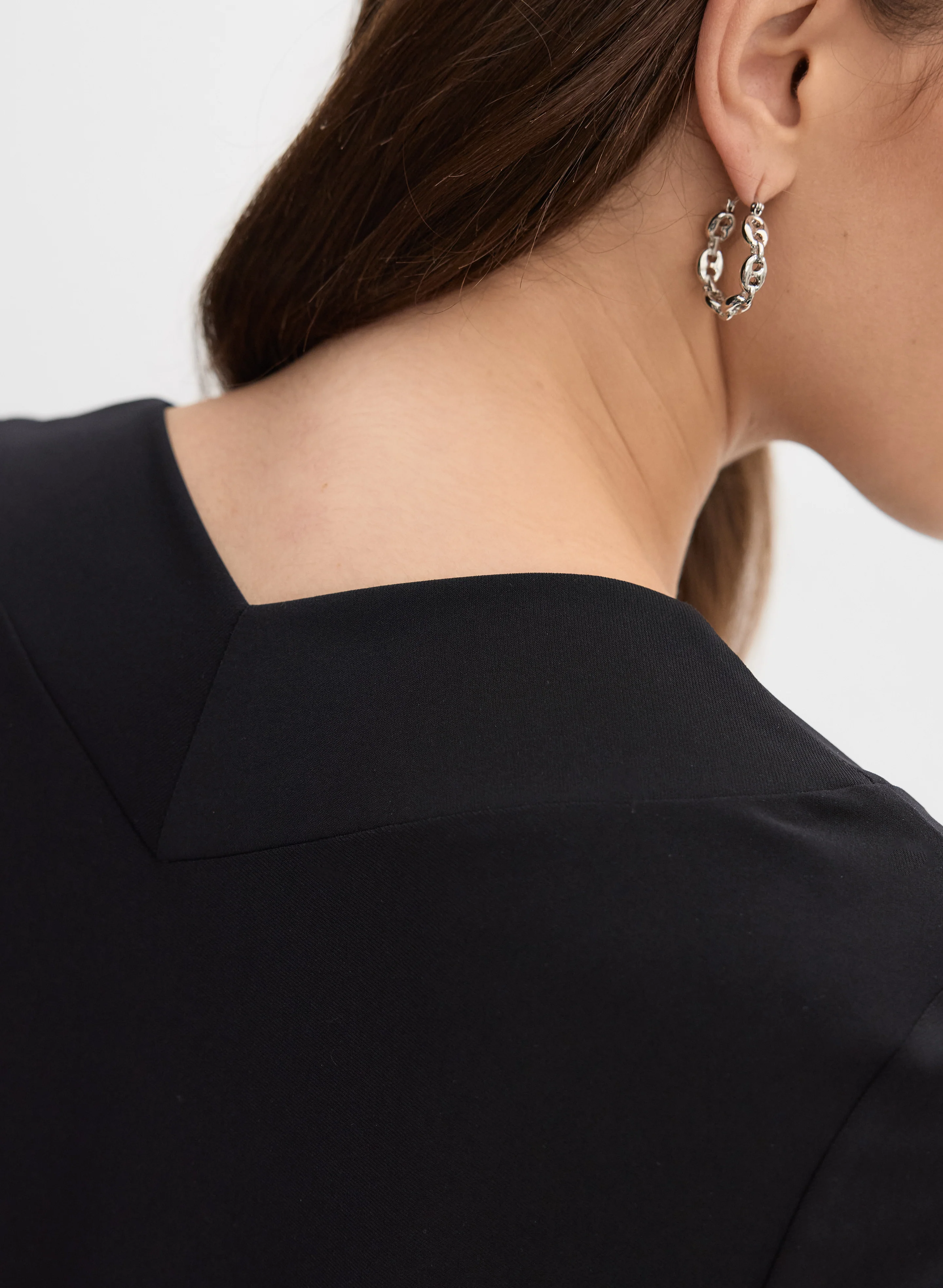Joseph Ribkoff - Contrast Trim Top - Image 4