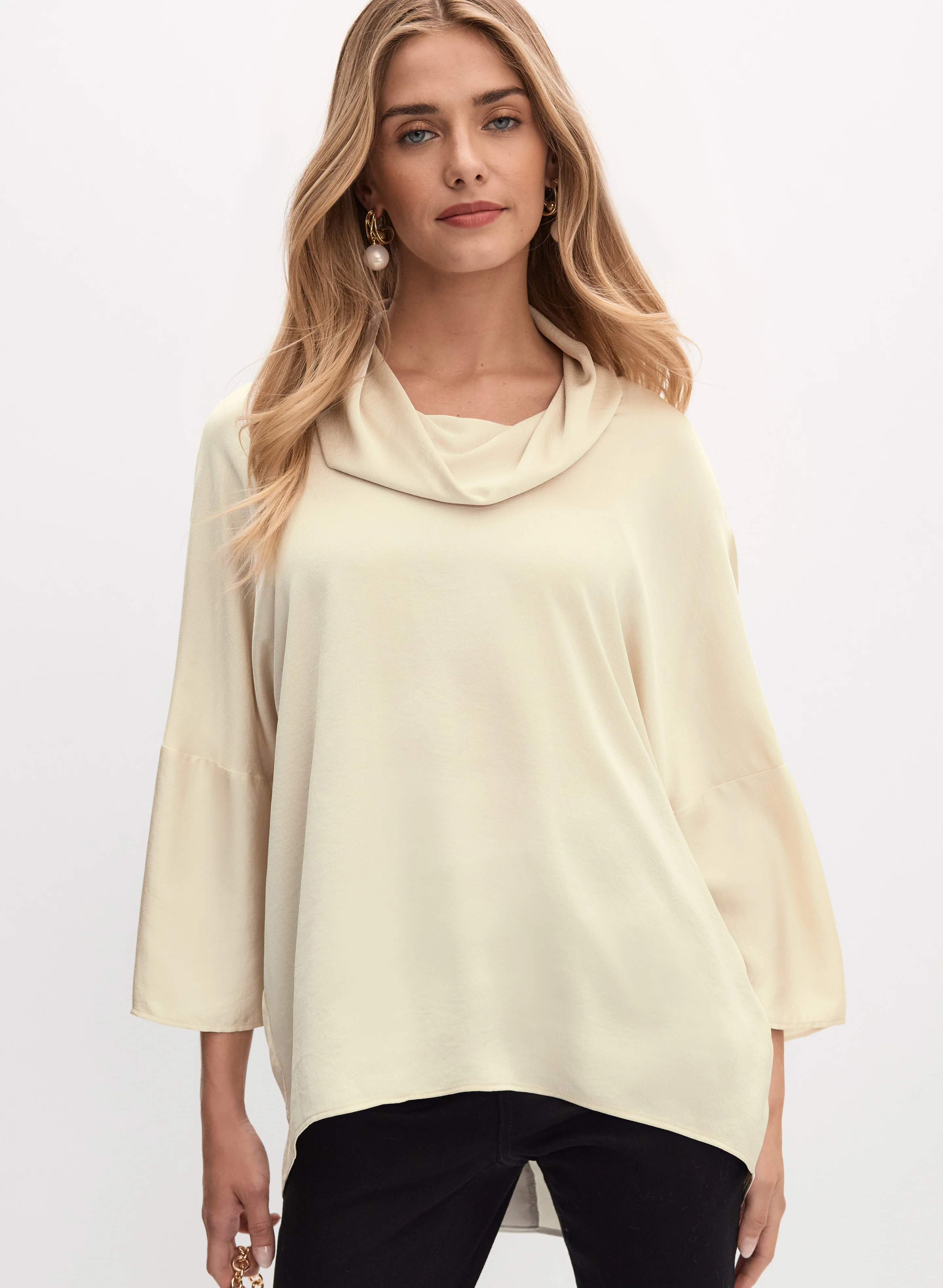 Joseph Ribkoff - Cowl Neck Blouse