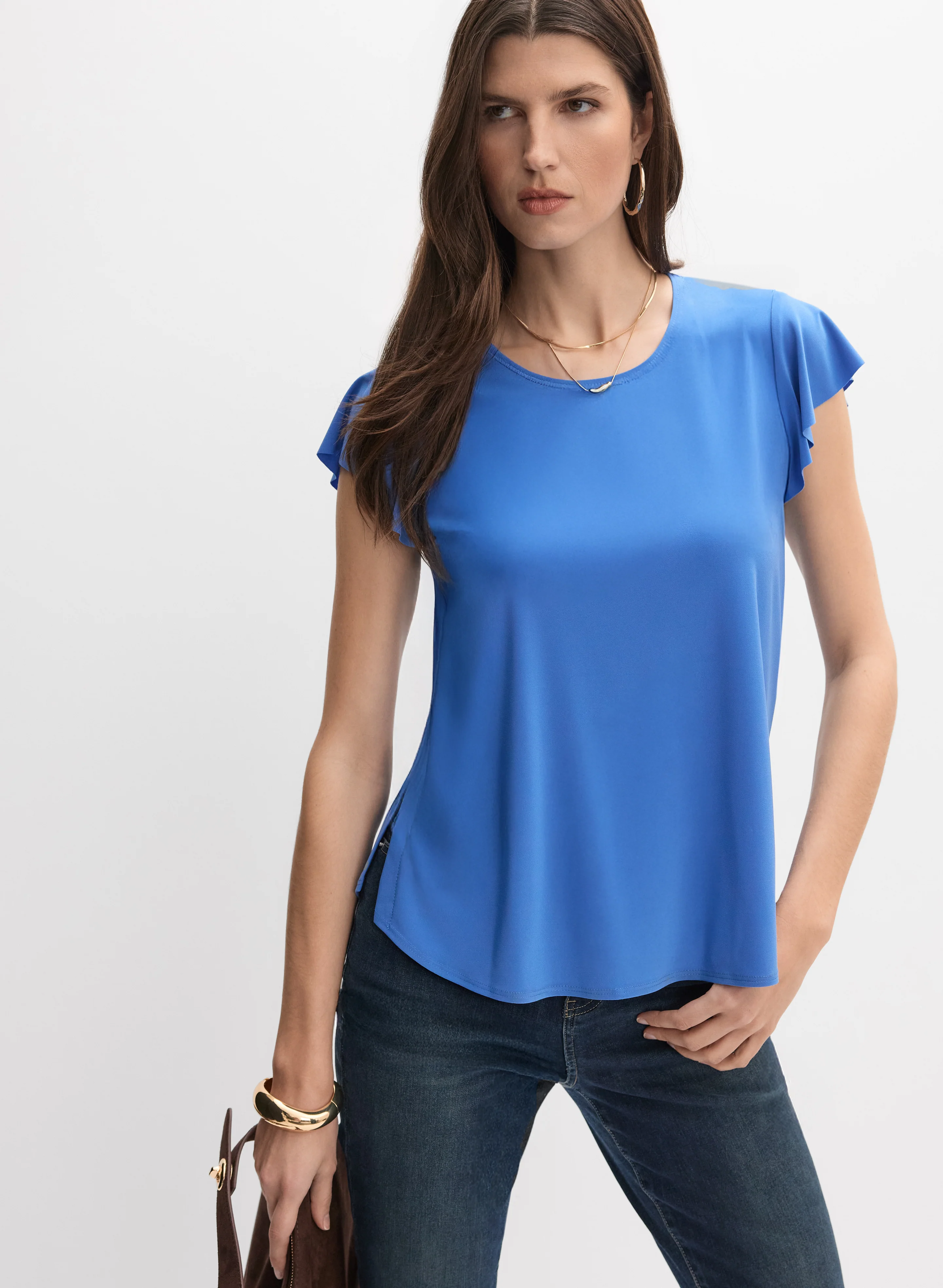 Joseph Ribkoff - Crew Neck Top