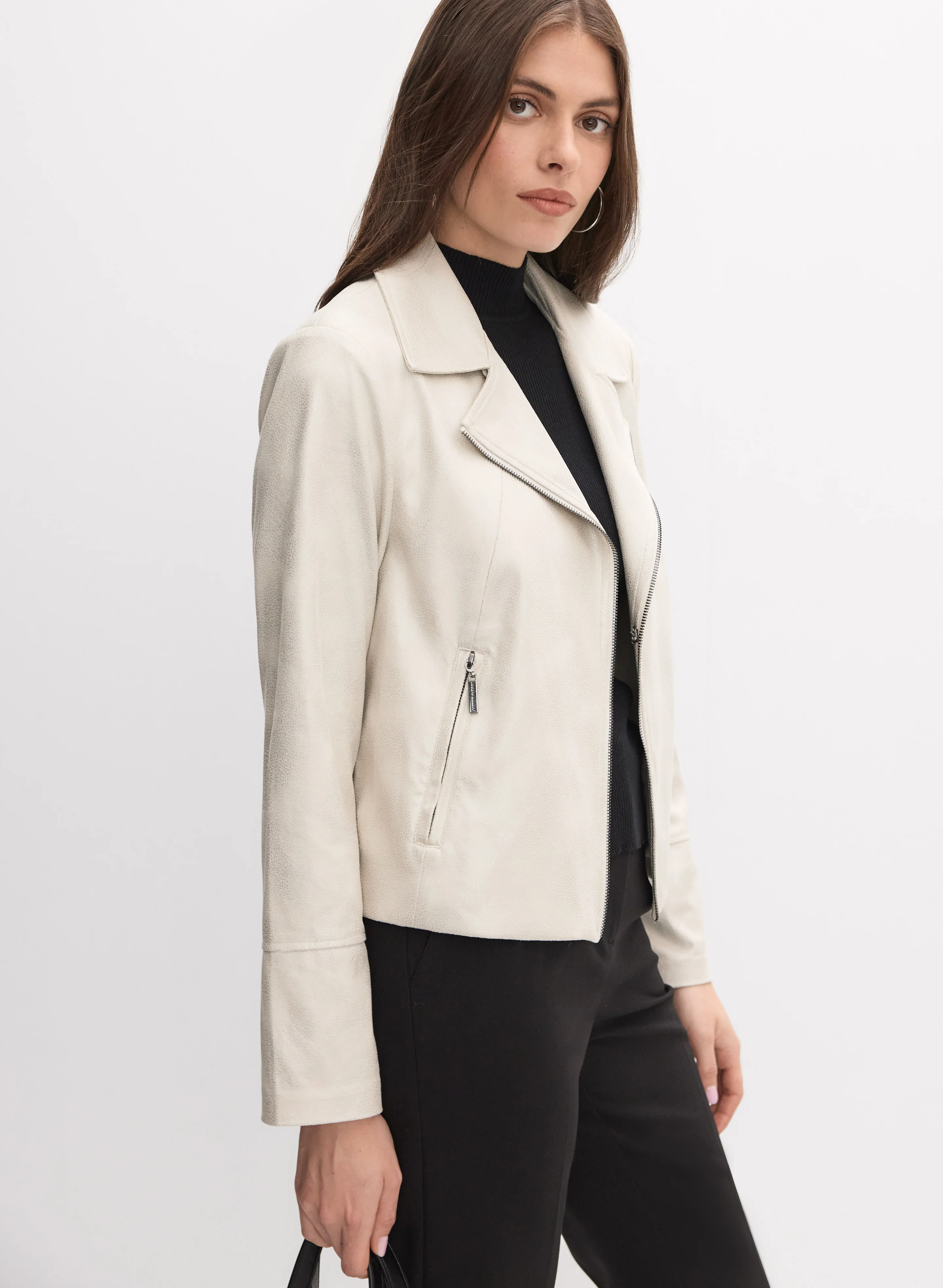 Joseph Ribkoff - Faux-Suede Jacket - Image 5