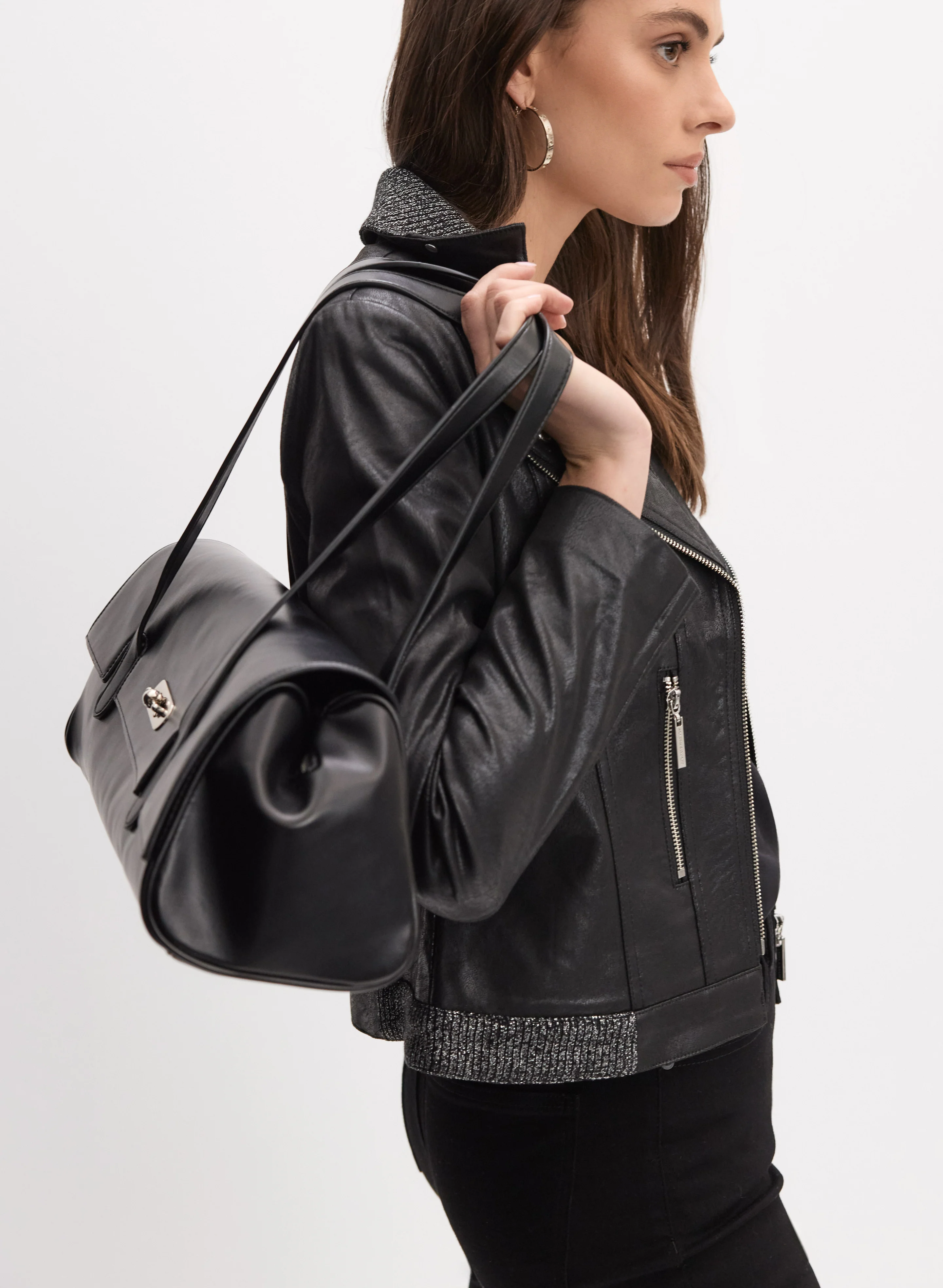 Joseph Ribkoff - Faux-Suede Zip Jacket - Image 5