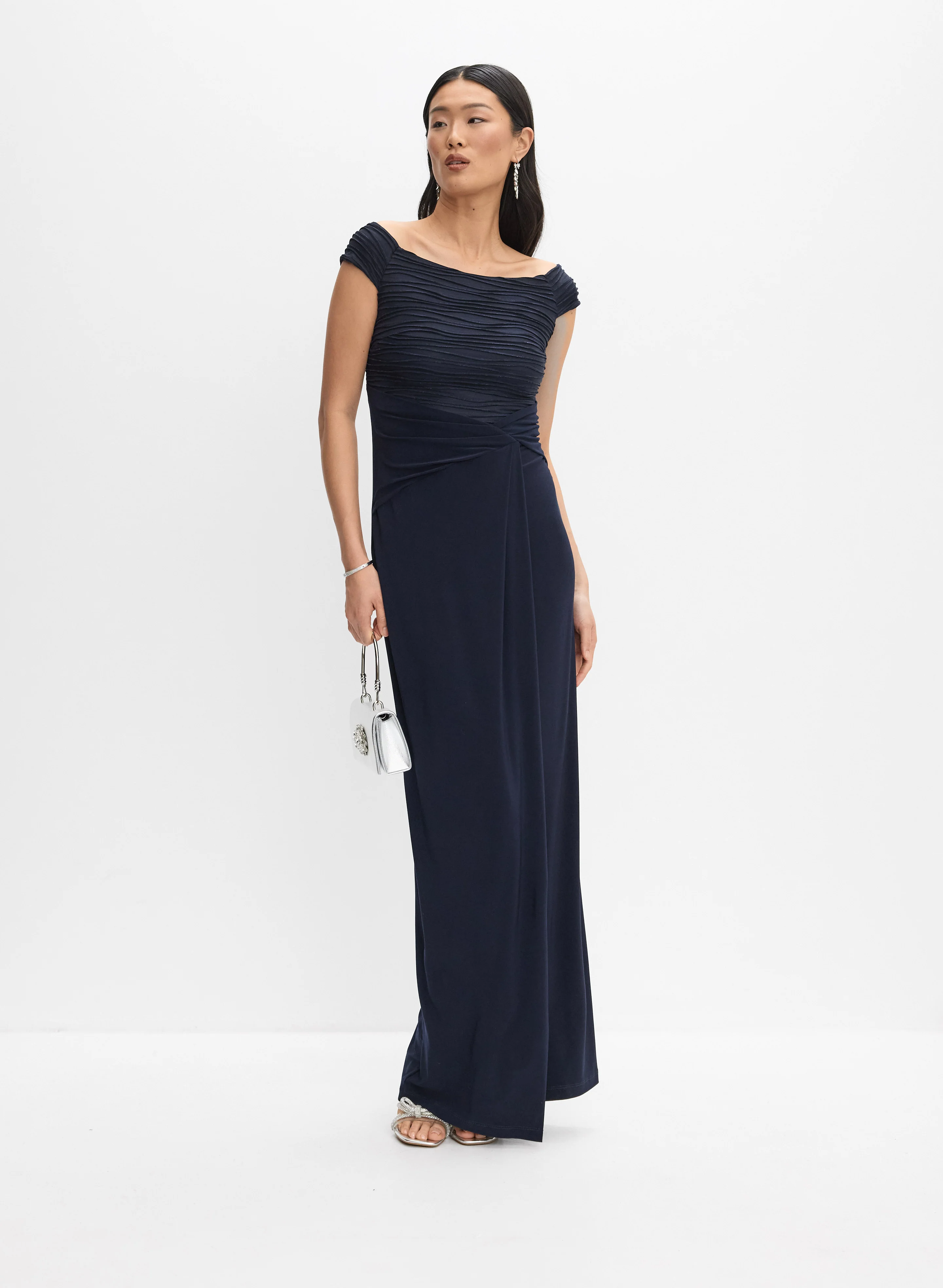 Joseph Ribkoff - Fitted Textured Dress