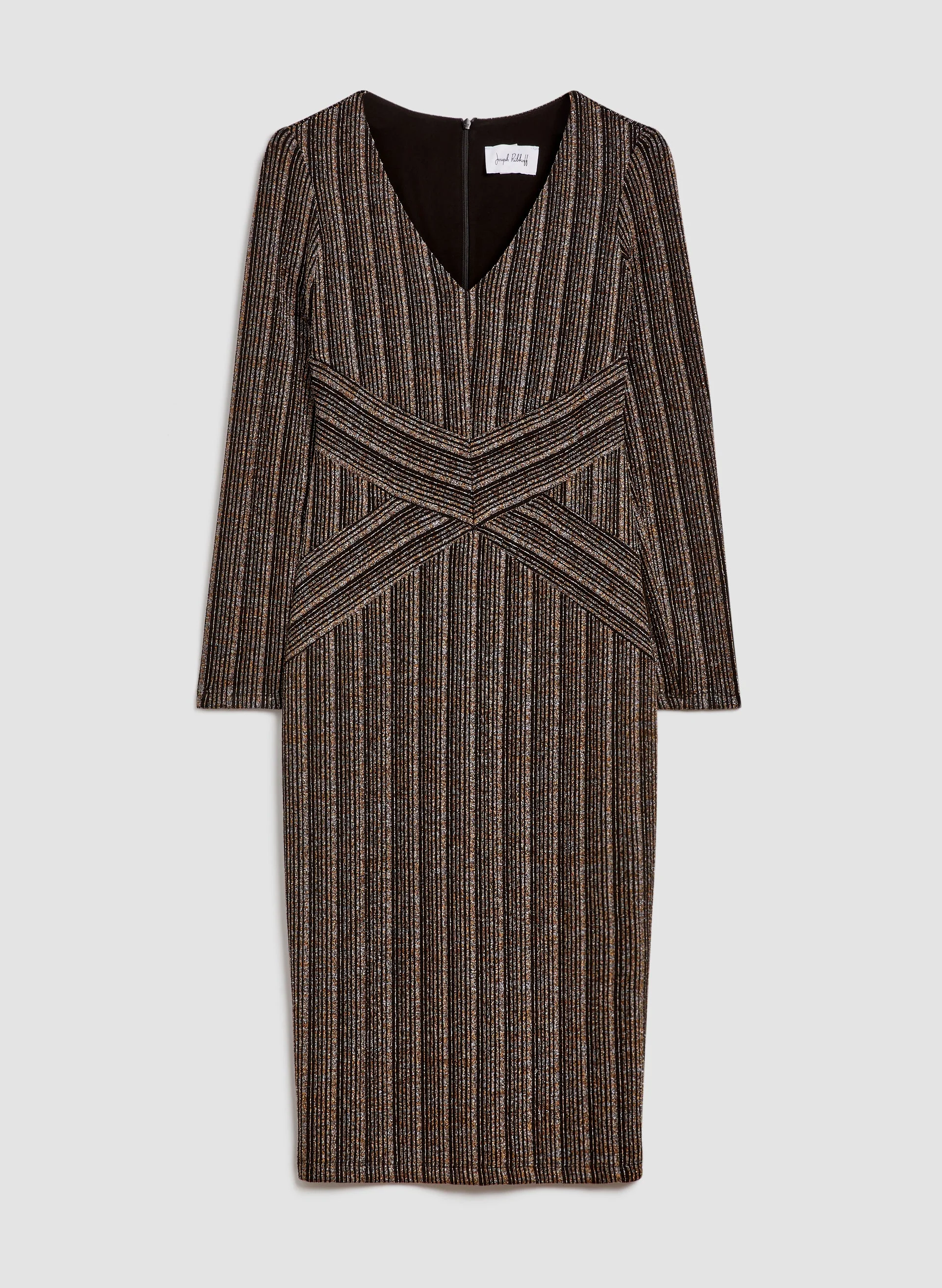 Joseph Ribkoff - Glitter Jersey Dress - Image 3