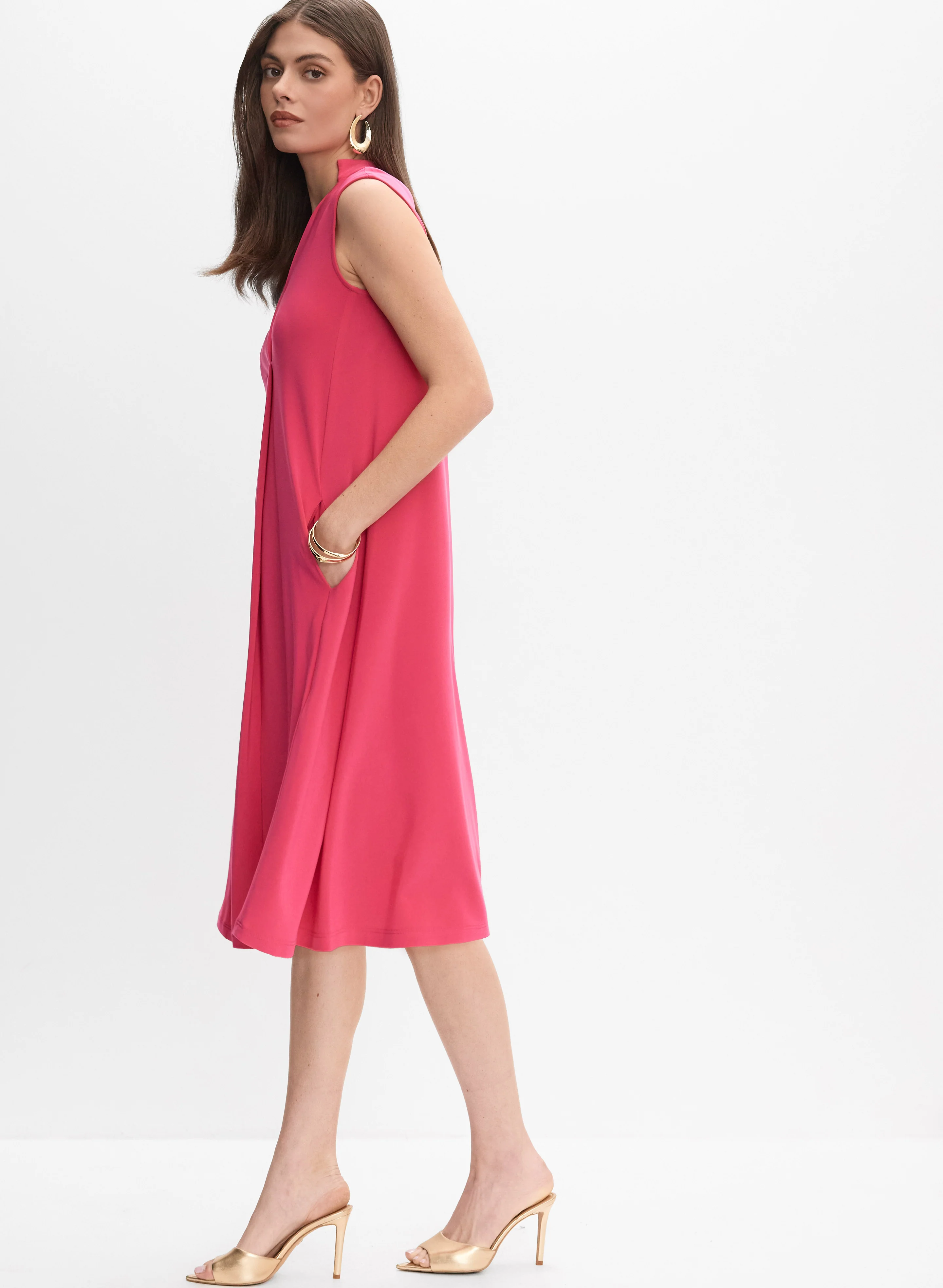 Joseph Ribkoff - Jersey A-Line Dress - Image 3