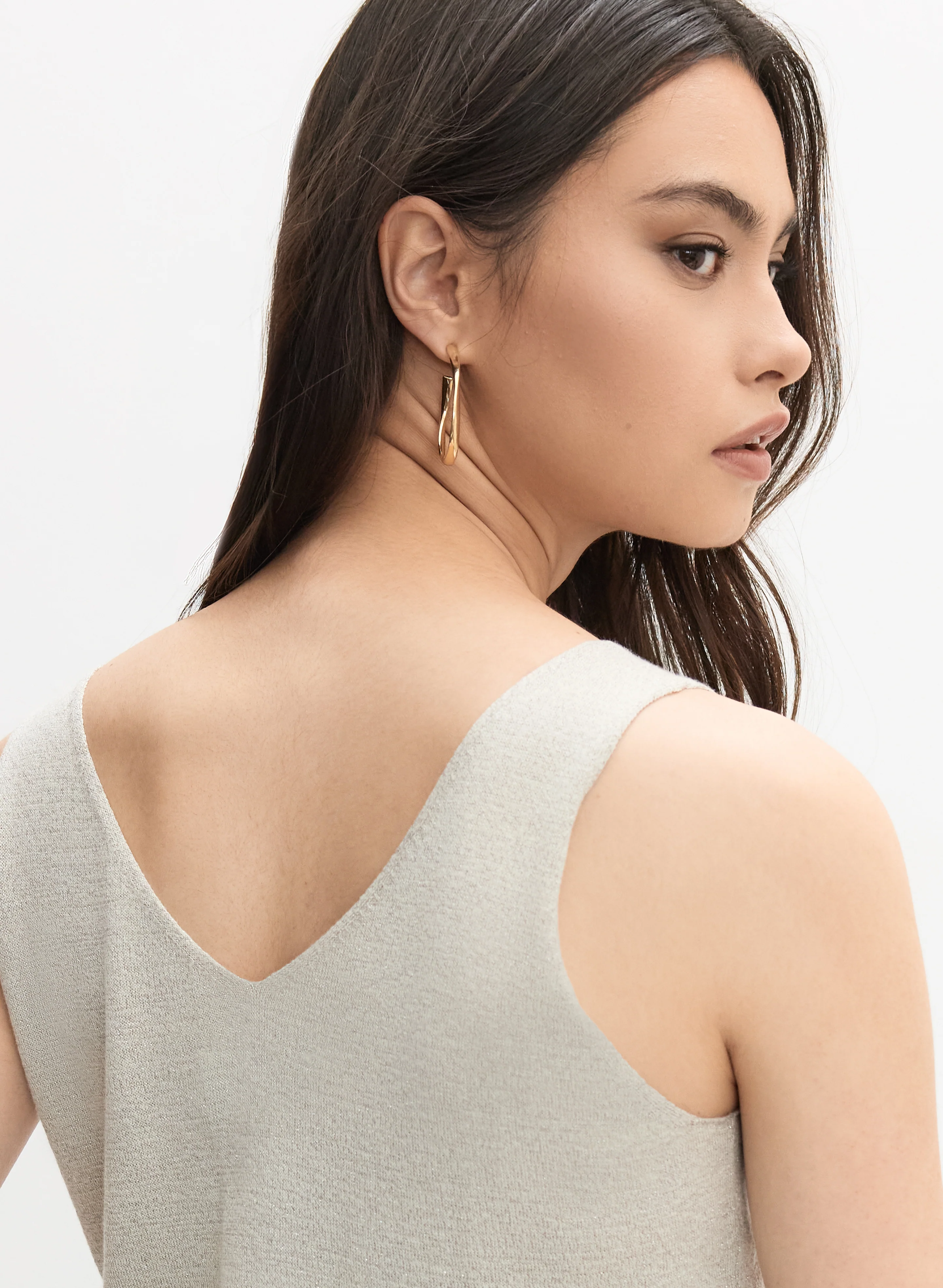 Joseph Ribkoff - Knit Cardigan & Tank Top Set - Image 6