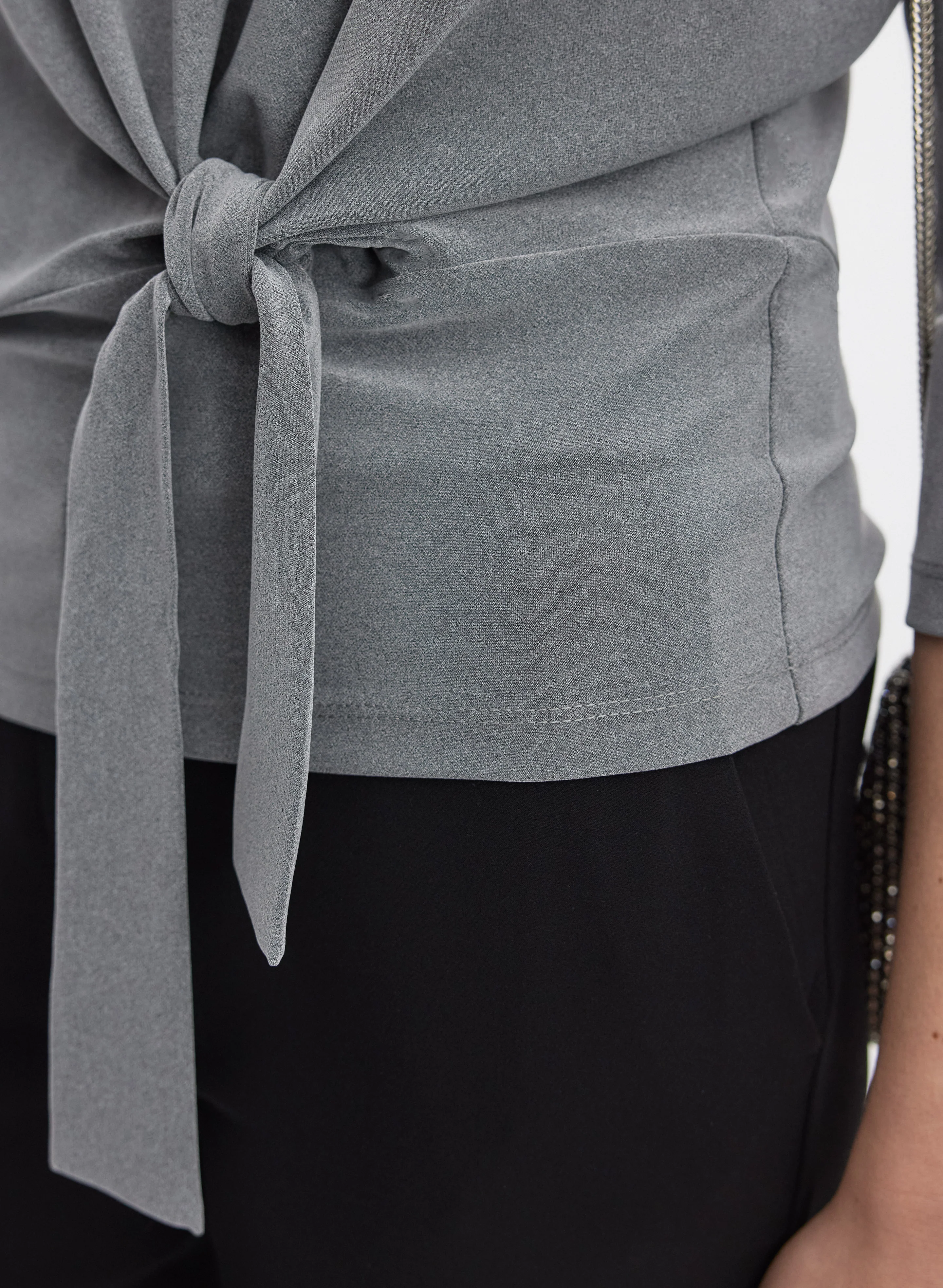 Joseph Ribkoff - Knot Tie Top - Image 2