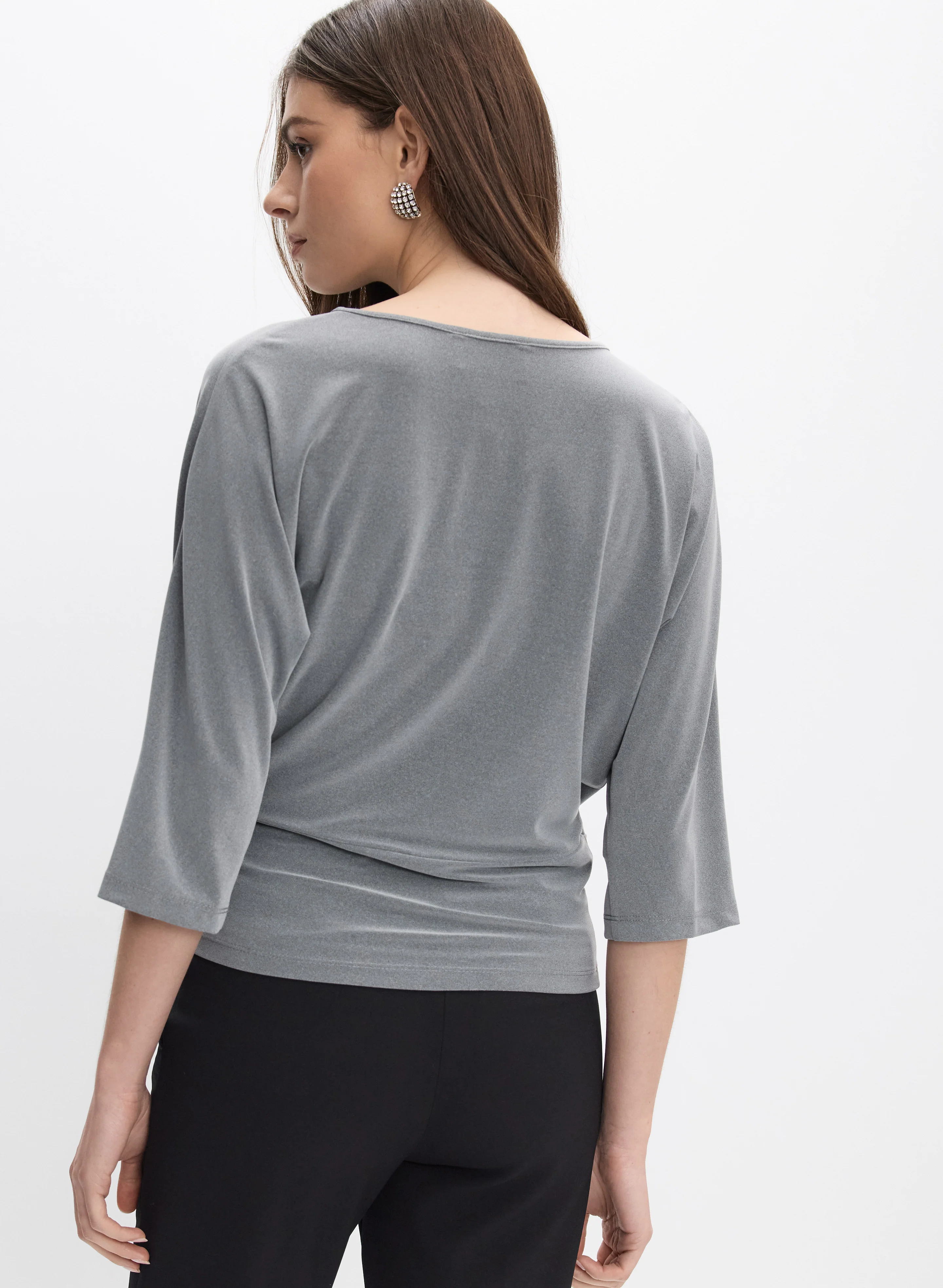 Joseph Ribkoff - Knot Tie Top - Image 4