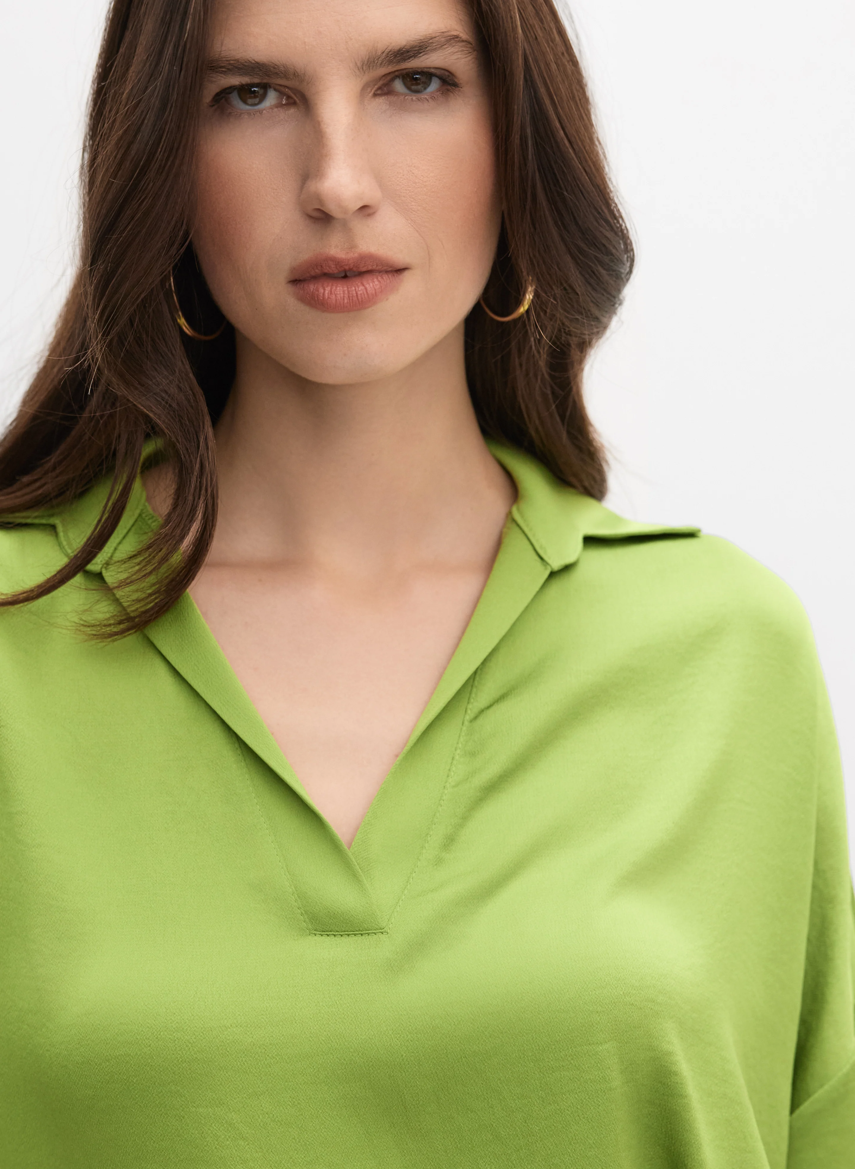 Joseph Ribkoff - Satin Boxy Blouse - Image 2