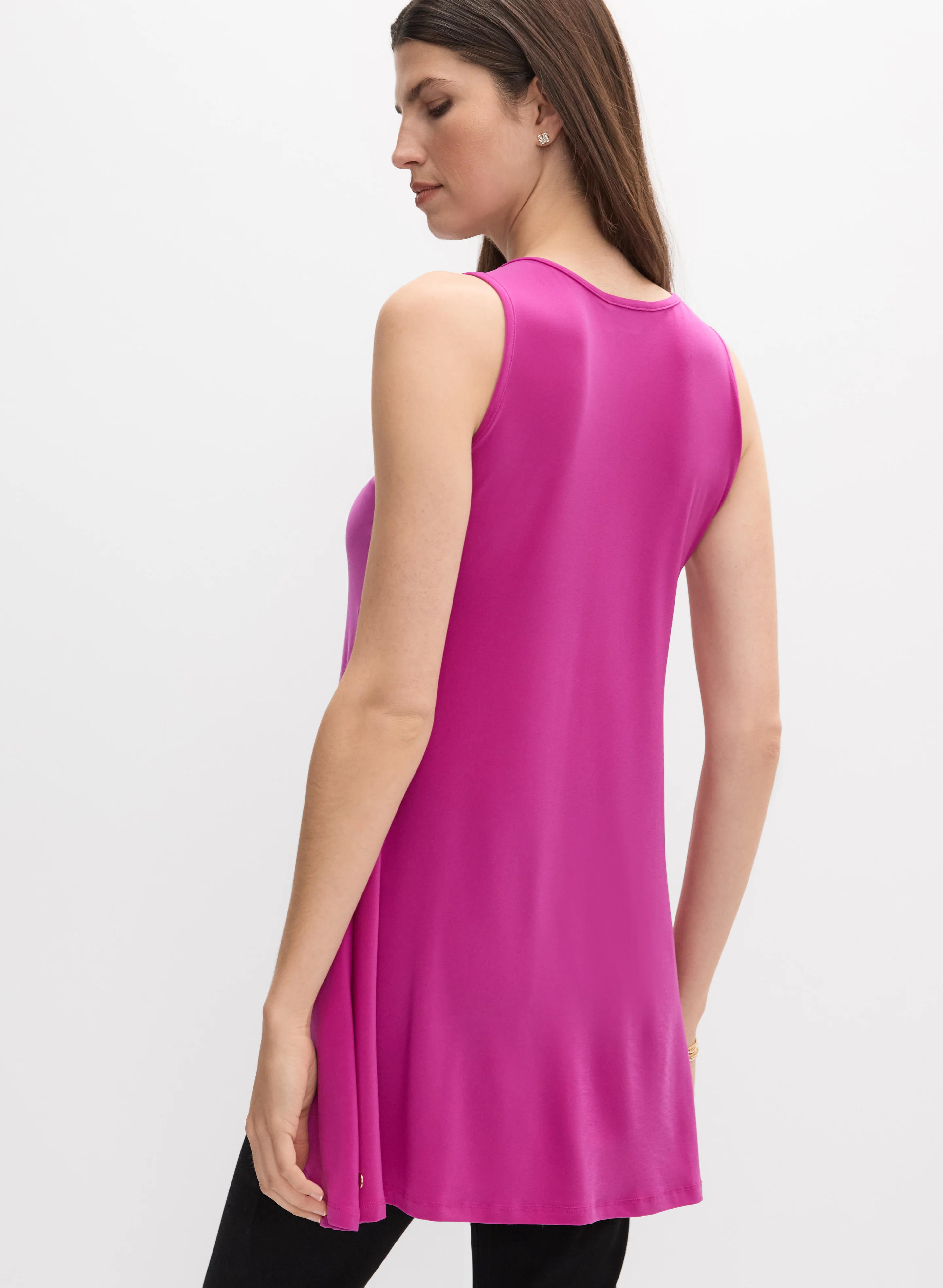 Joseph Ribkoff - Scoop Neck Tunic - Image 4