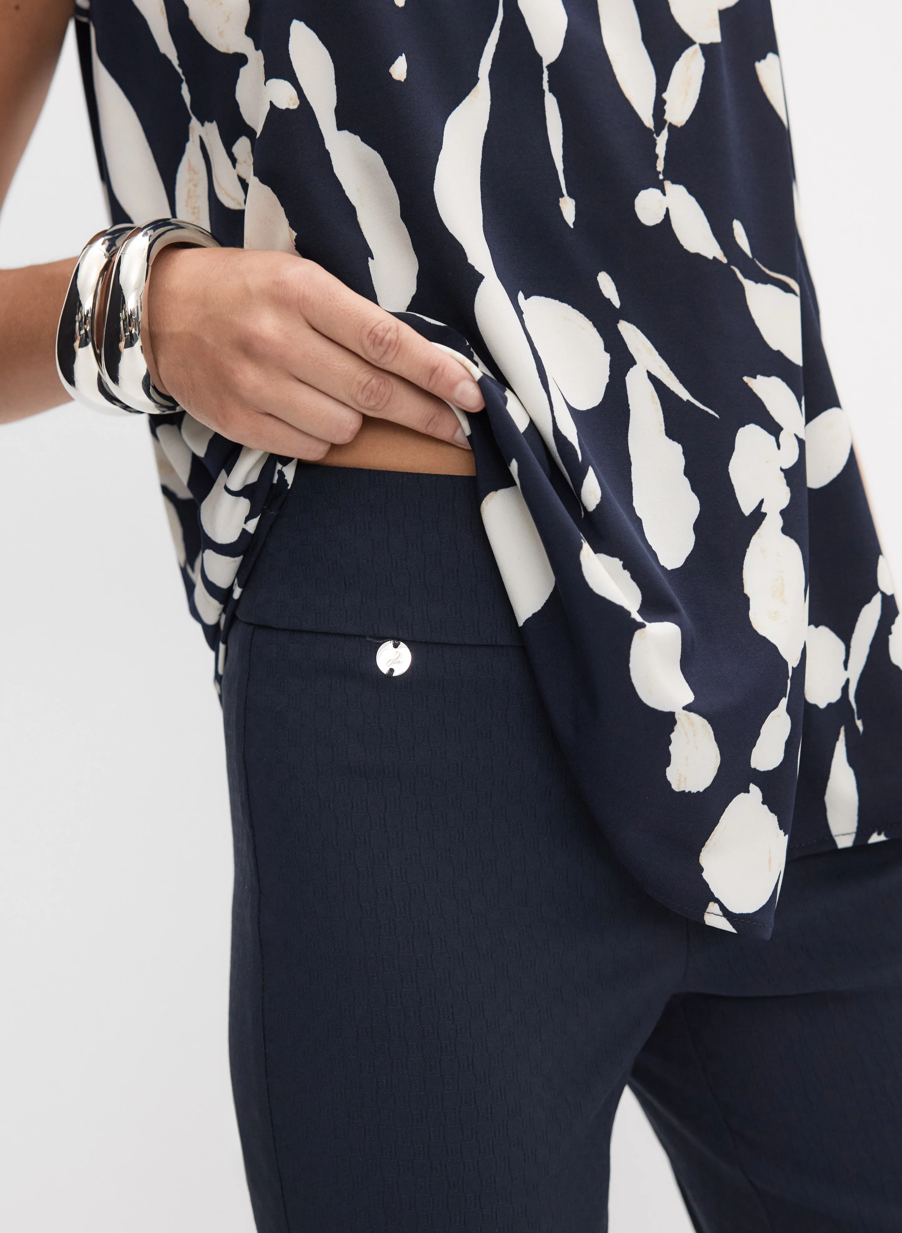 Joseph Ribkoff - Slim-Leg Pants - Image 4