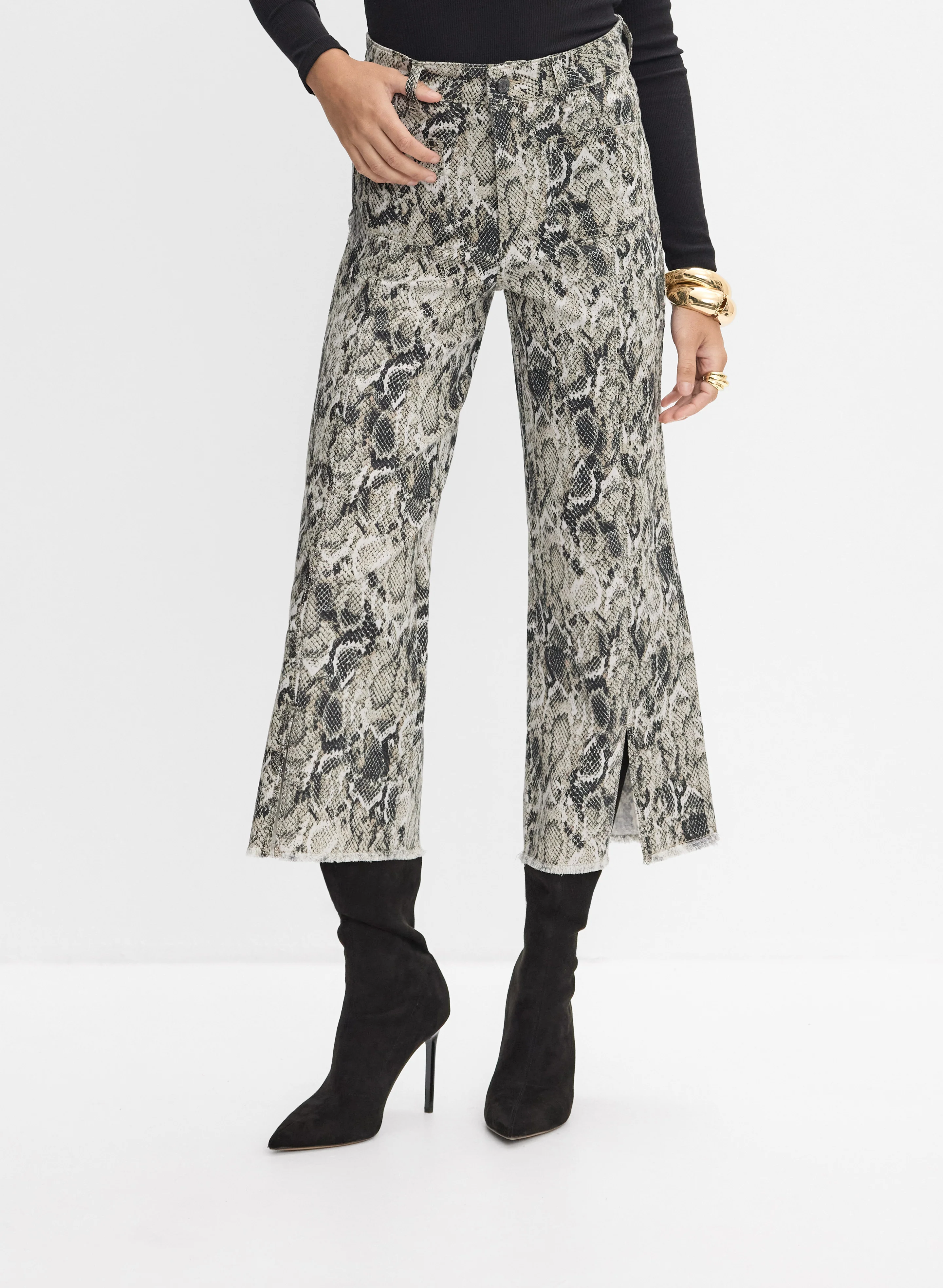 Joseph Ribkoff - Snake Print Pants