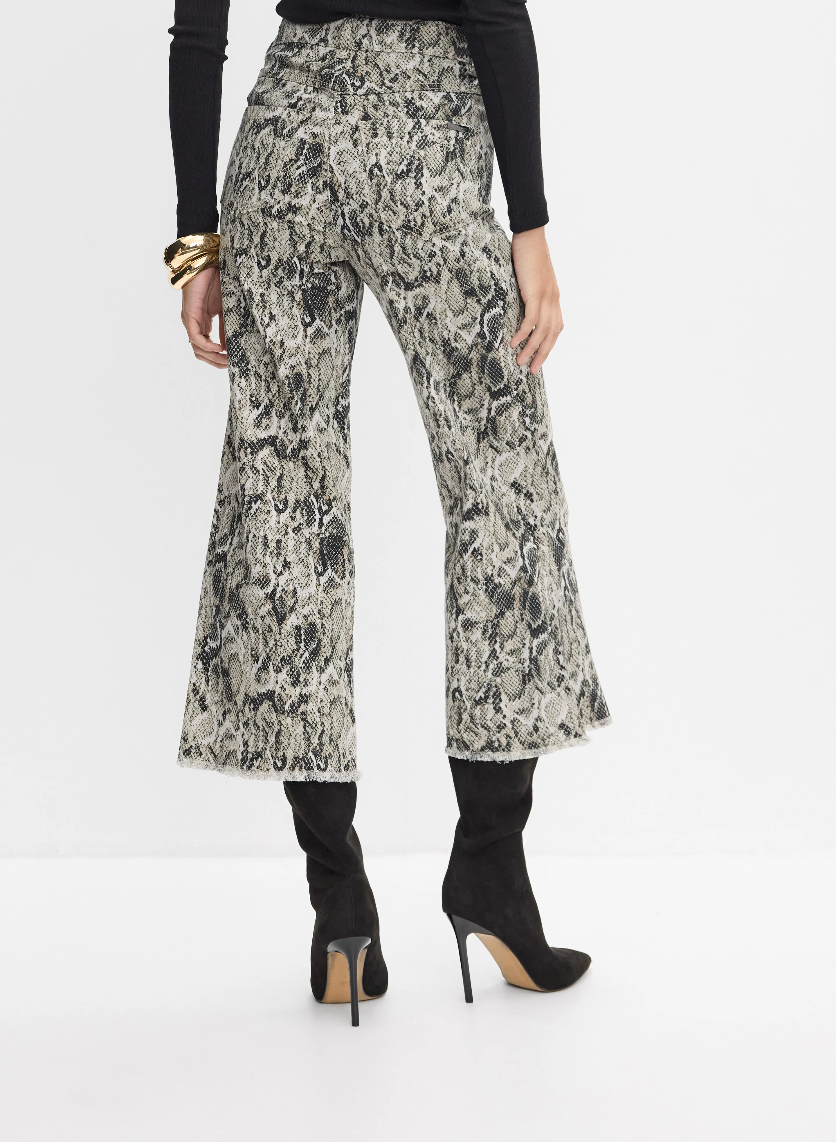 Joseph Ribkoff - Snake Print Pants - Image 2
