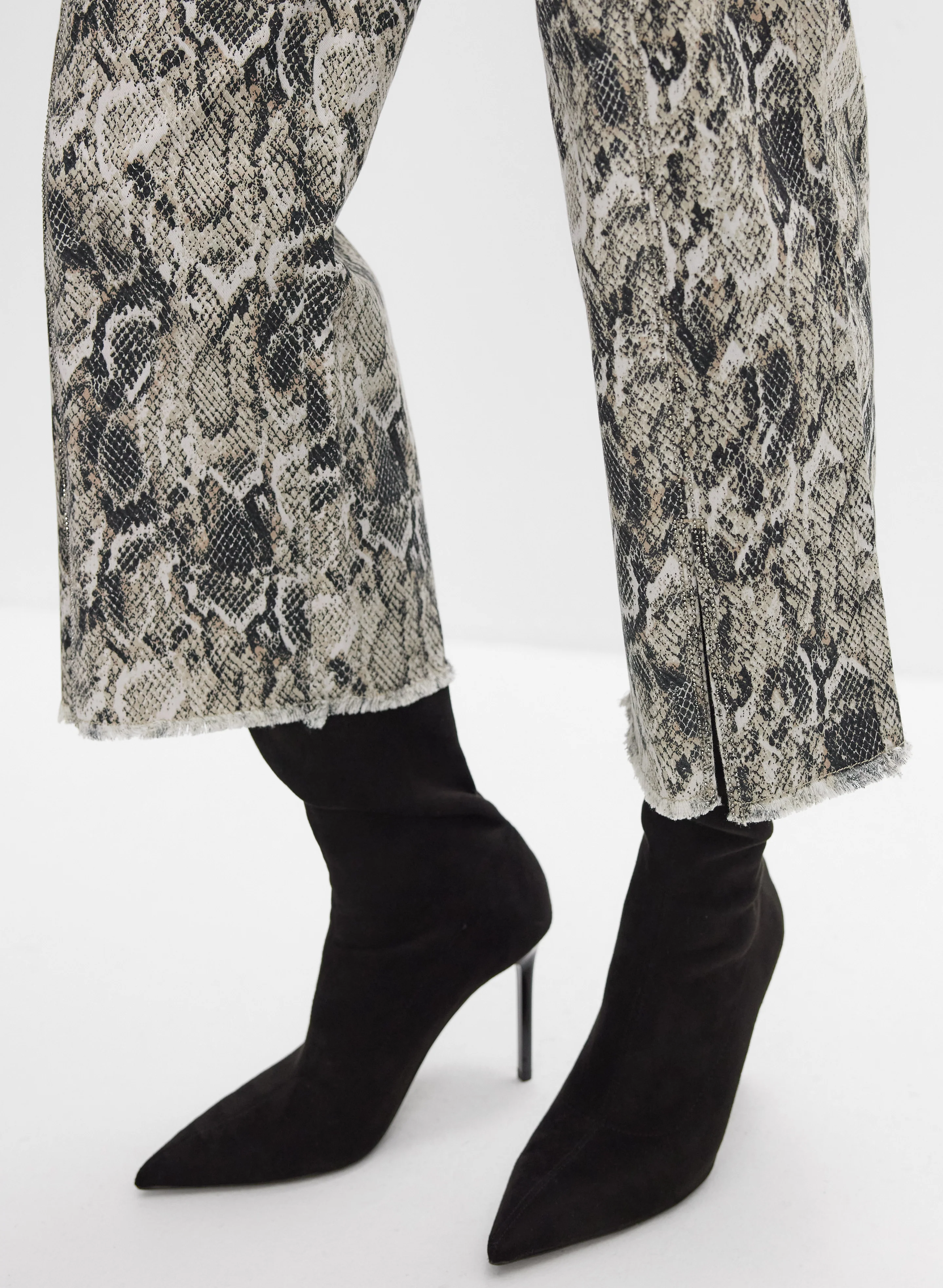 Joseph Ribkoff - Snake Print Pants - Image 4
