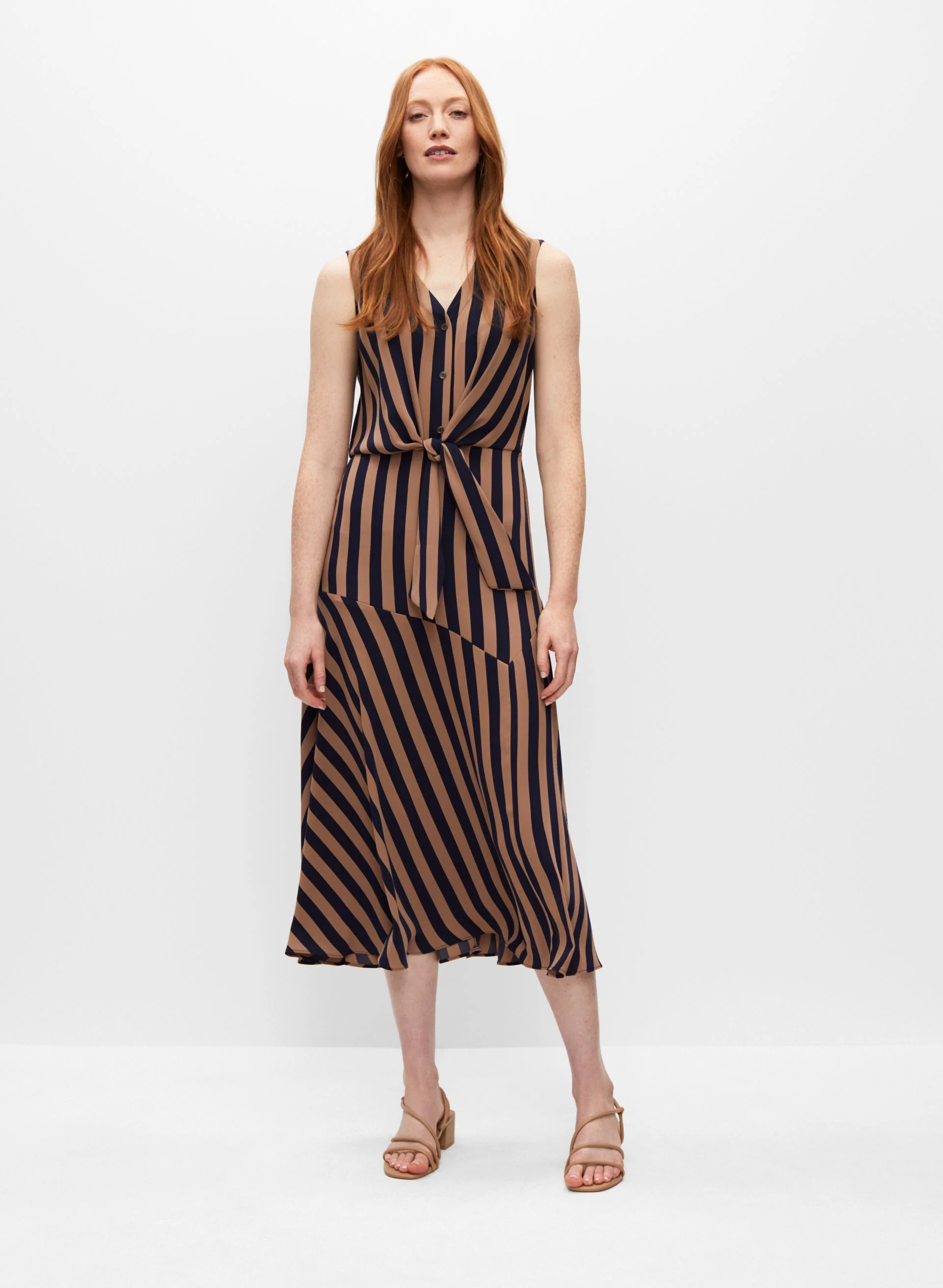 Joseph Ribkoff - Striped Shirt Dress