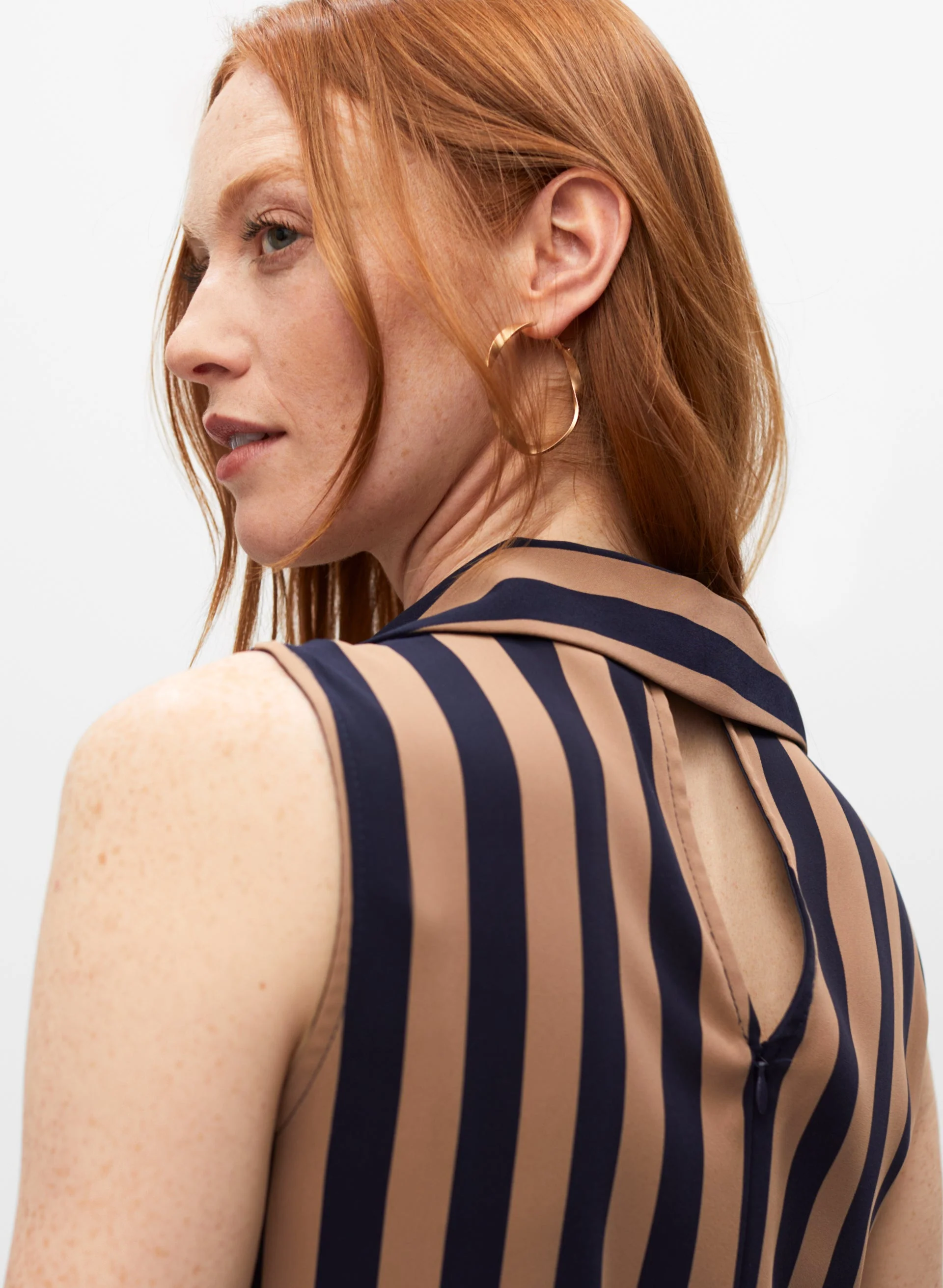 Joseph Ribkoff - Striped Shirt Dress - Image 2
