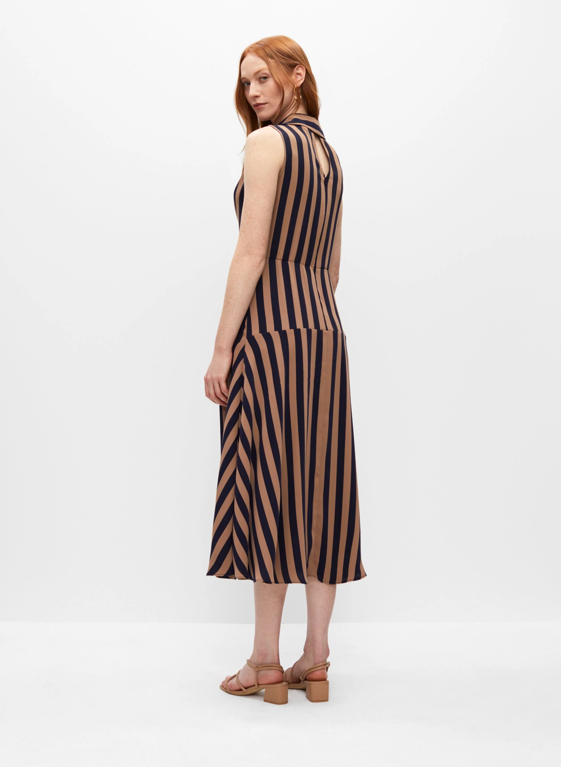 Joseph Ribkoff - Striped Shirt Dress - Image 3