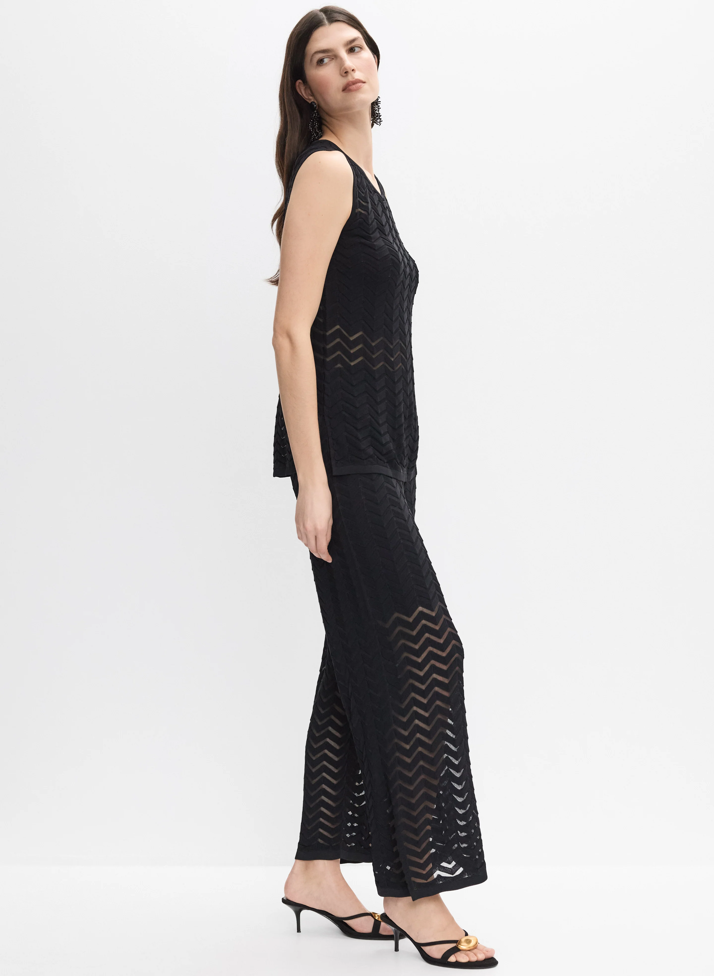 Joseph Ribkoff - Woven Pull-On Pants - Image 5