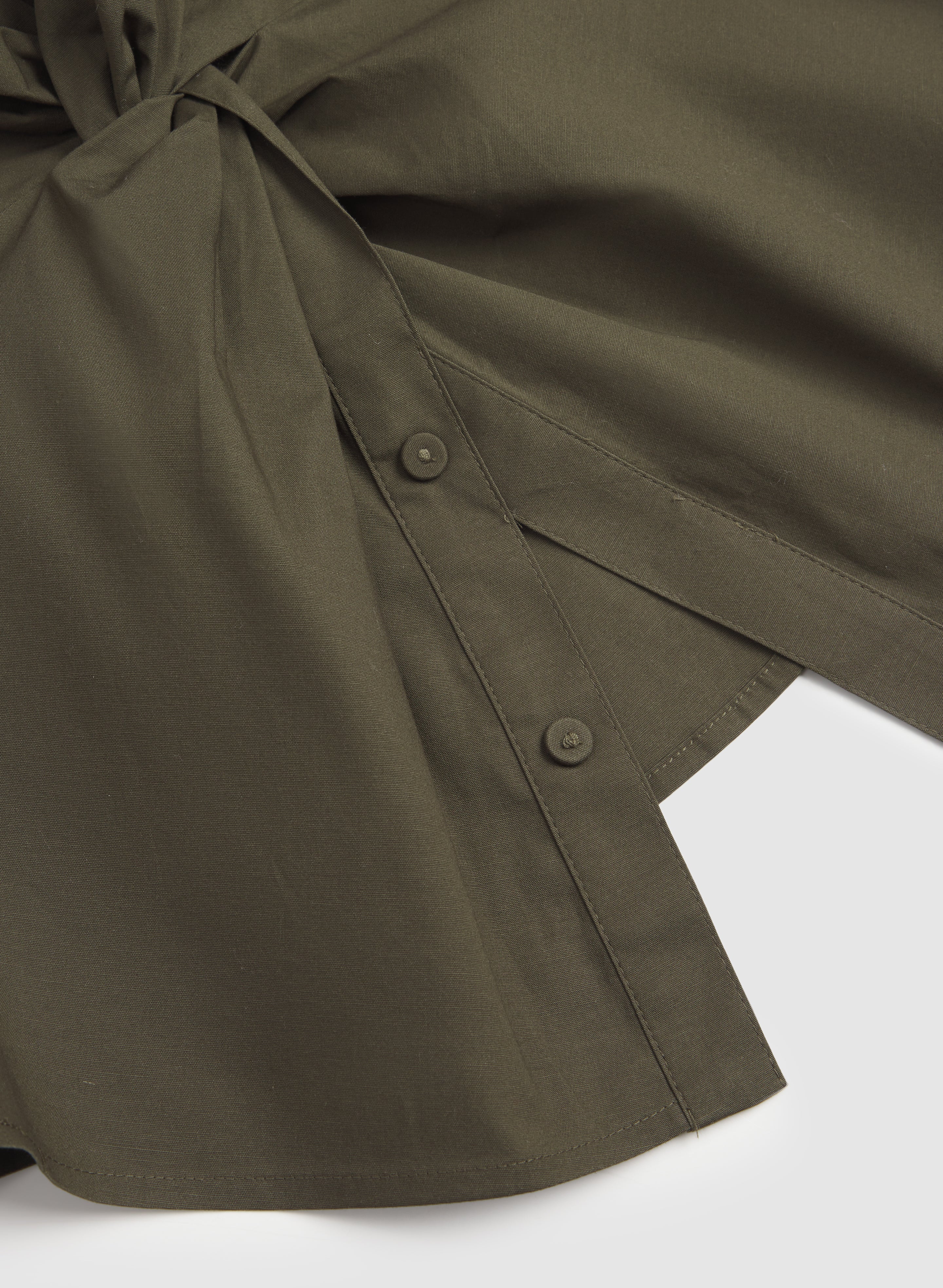 Knot Detail Sleeveless Blouse - Image 7