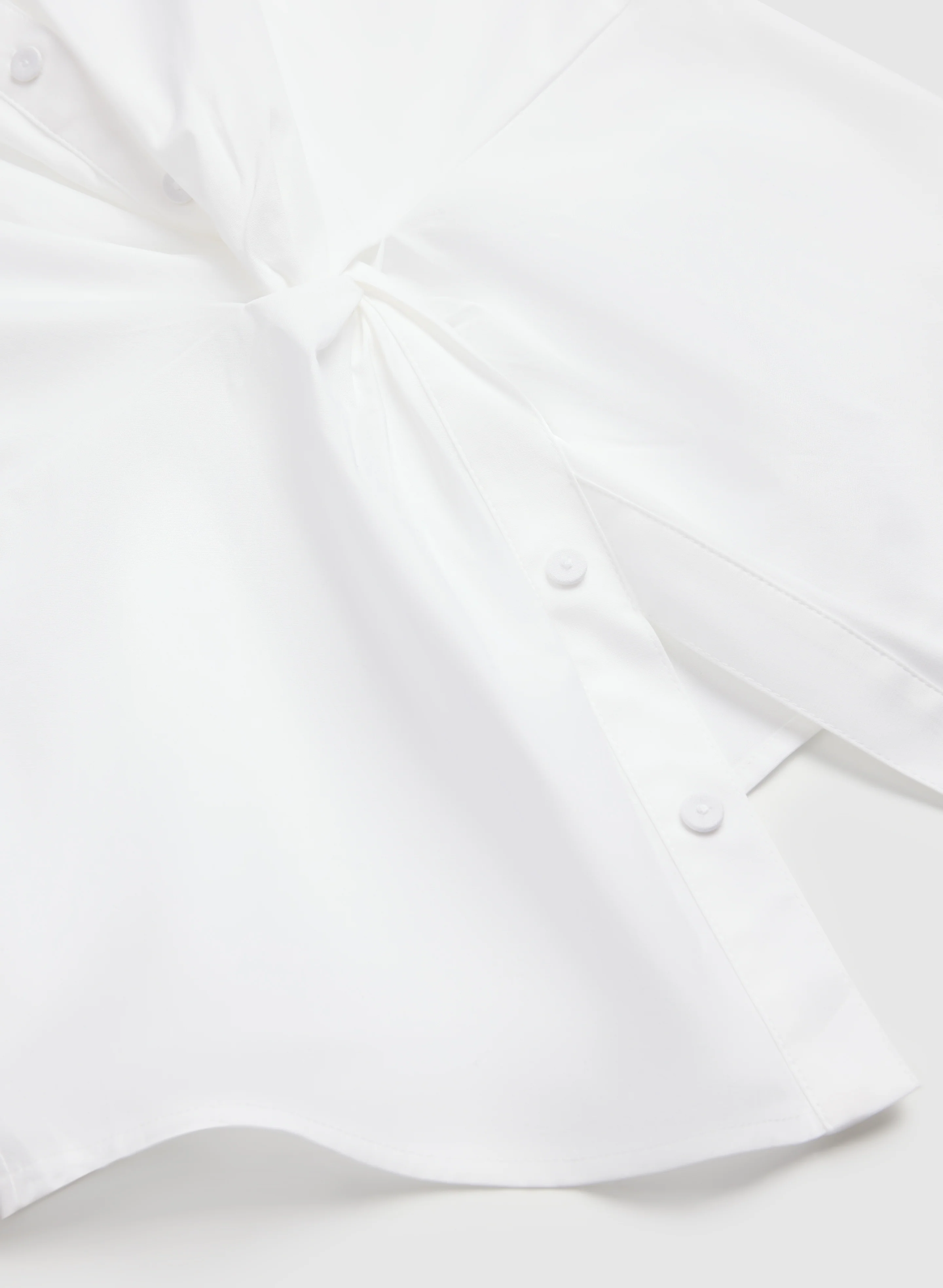 Knot Detail Sleeveless Blouse - Image 7
